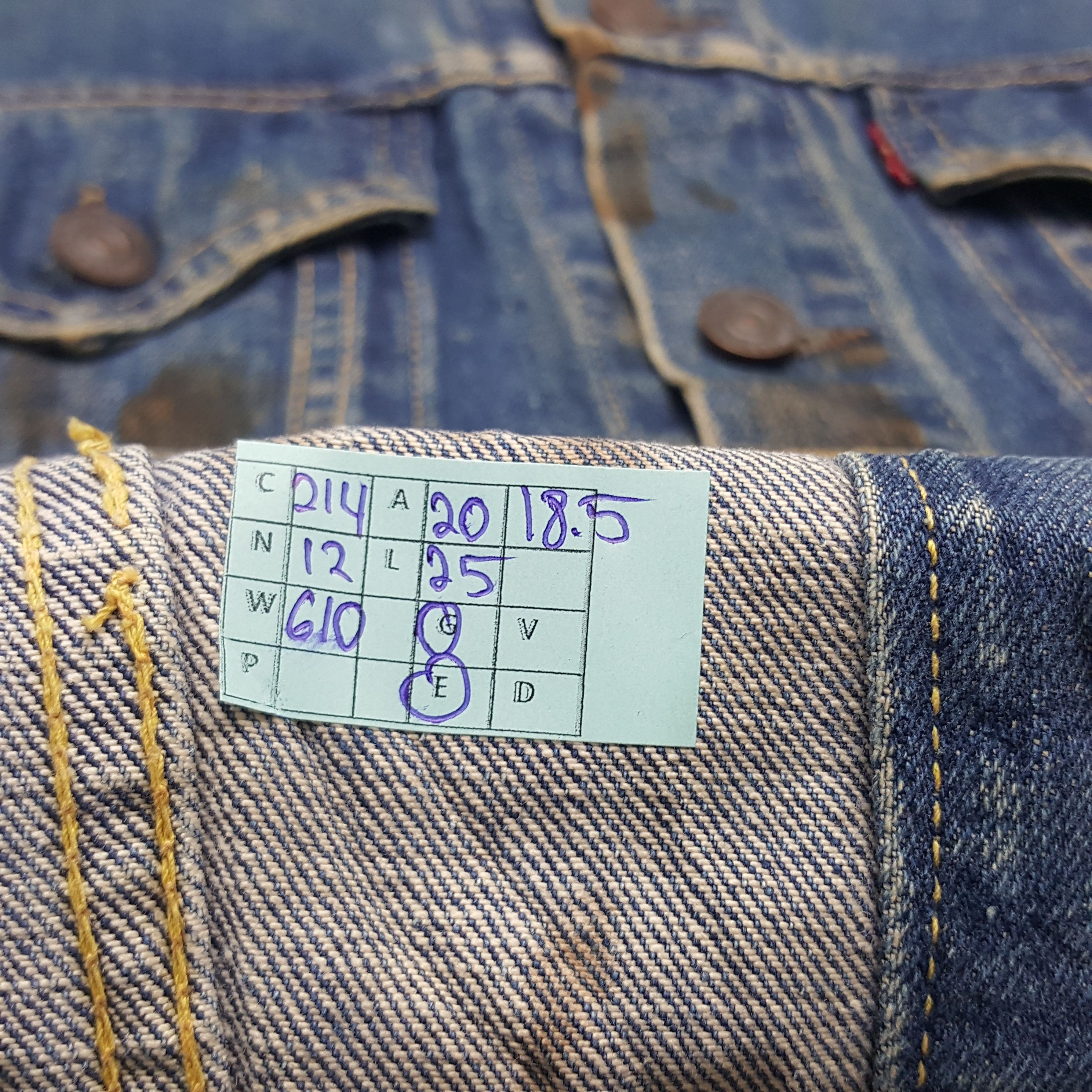 Levi's × Vintage Vintage Levi's Denim Sleeveless Jacket Size US S / EU 44-46 / 1 - 8 Thumbnail