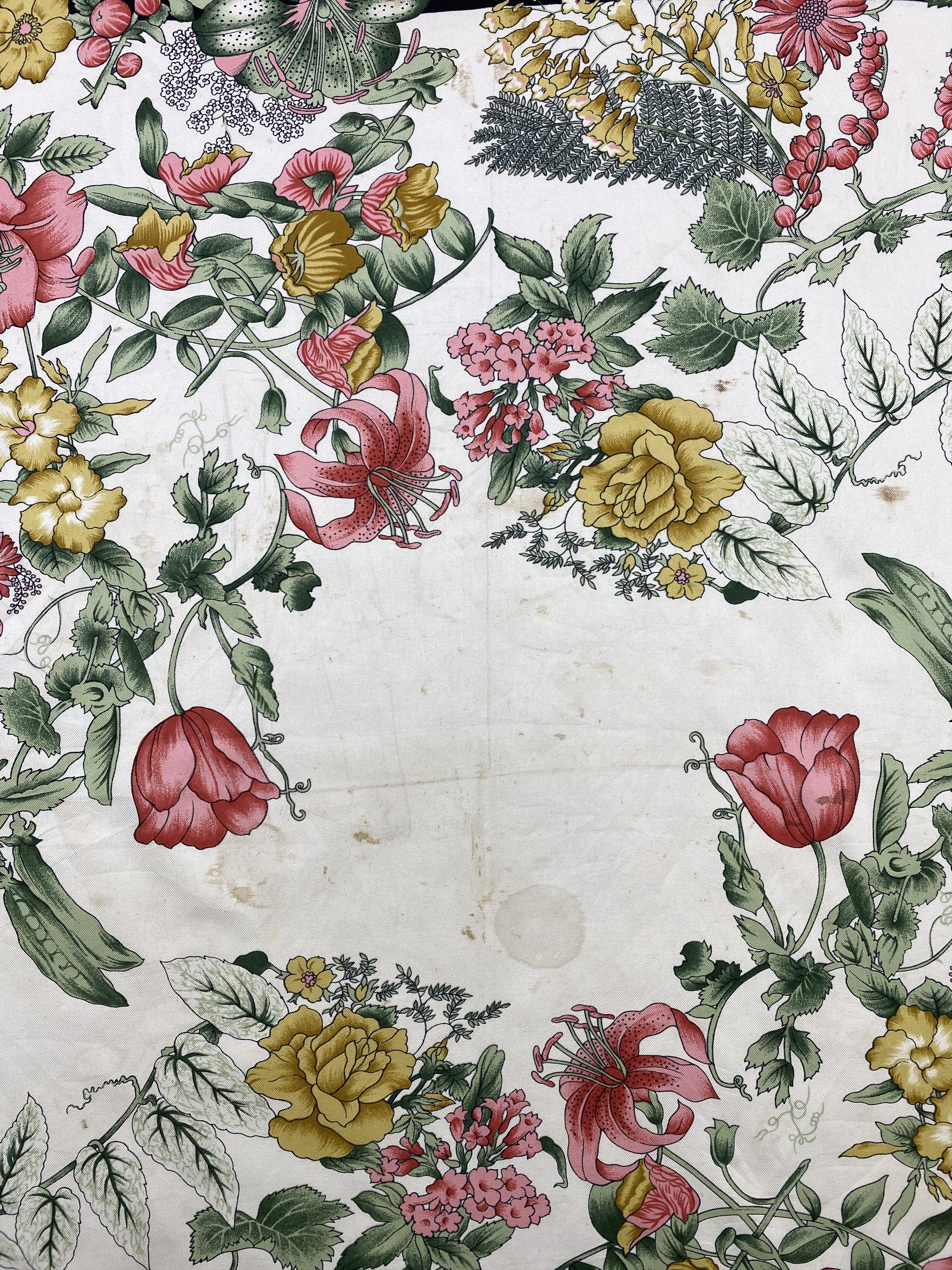 Japanese Brand Vintage Japanese Brand Silk Scarf SN0111 Size ONE SIZE - 4 Thumbnail