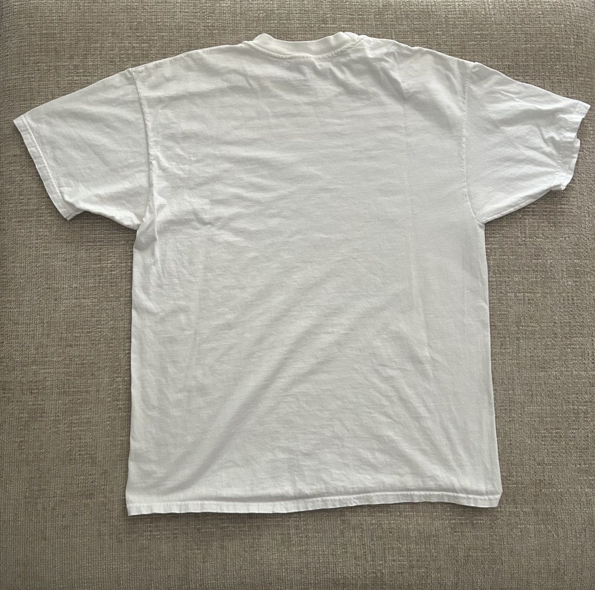Hanes × Vintage 90s Hanes Funny T-Shirt Made in USA Size US XL / EU 56 / 4 - 4 Thumbnail
