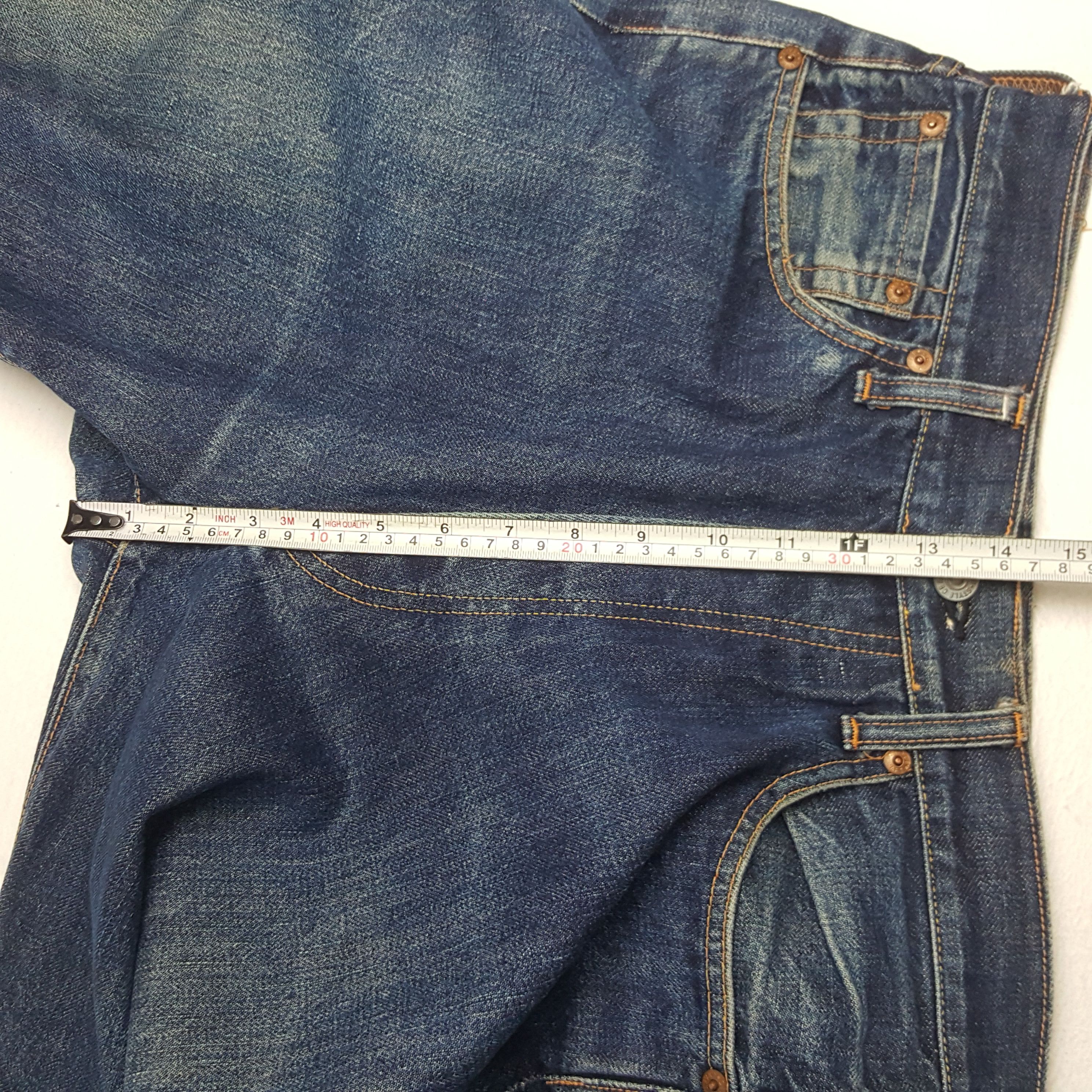 Japanese Brand × Vintage Vintage Evis Japanese Brand Daicock Custom Art Denim Jeans Size US 30 / EU 46 - 10 Thumbnail