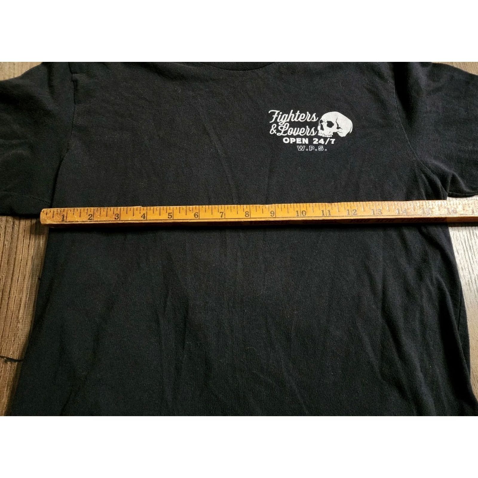 Doublet Mens S Warrior Poet Society T-Shirt Skull Graphic Print Double Sided Crew Neck Black Cotton Blend Short Sleeve Shirt Mens Size US S / EU 44-46 / 1 - 3 Thumbnail