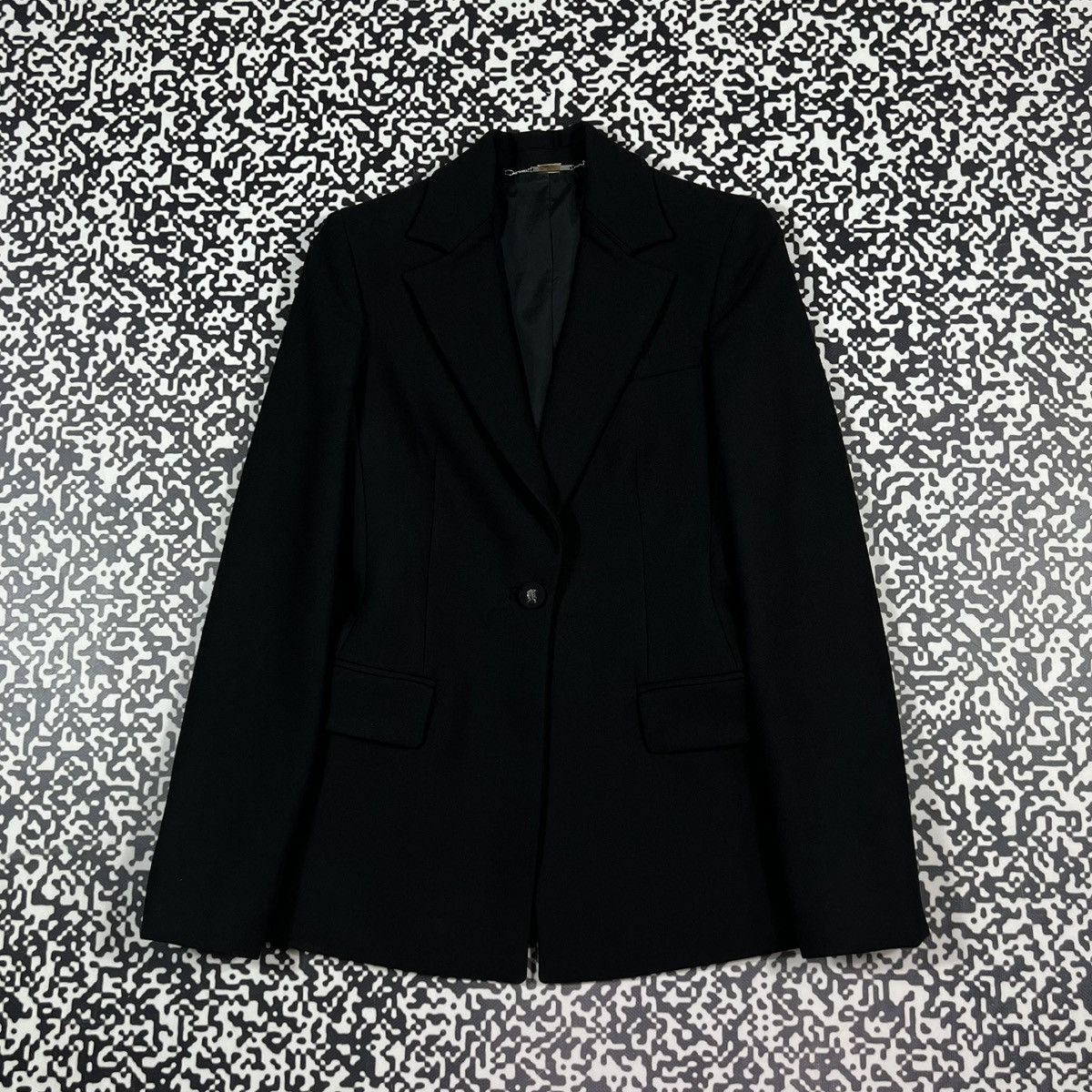 Versace Vintage 90s Gianni Versace Couture G Logo Luxury Blazer Size S / US 4 / IT 40 - 4 Thumbnail