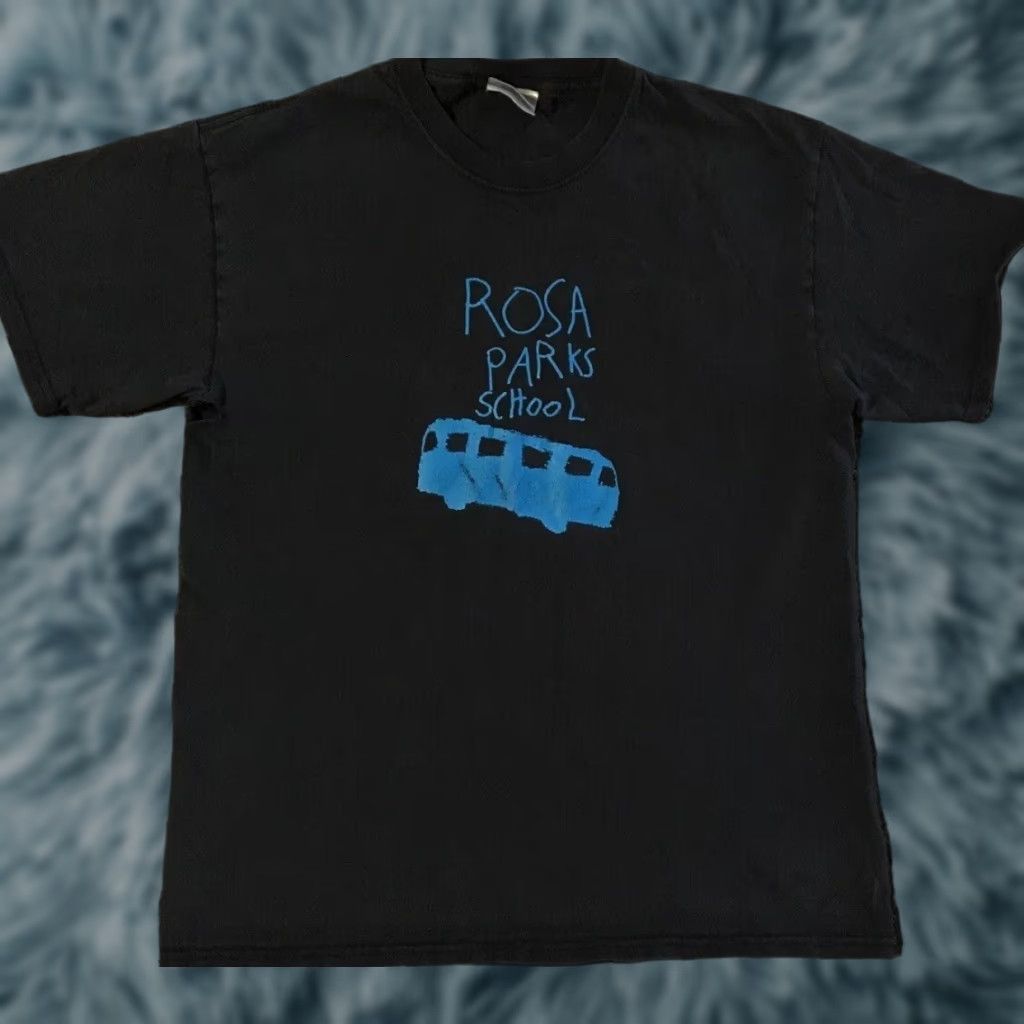 Vintage VINTAGE Rosa Parks School Faded Distress Shirt S Black History MLK Grunge 90s Y2K Shirt Men Black USA Civil Rights 50s 60s 70s 80s 90s Mens Size US S / EU 44-46 / 1 - 1 Thumbnail