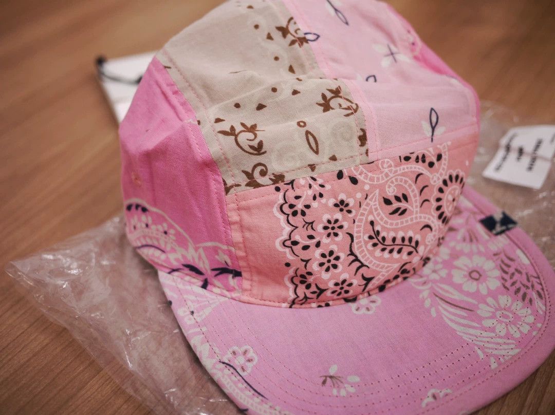 Visvim Visvim 21AW ICT Camp Cap Pink Bandana In Stock Size ONE SIZE - 4 Thumbnail