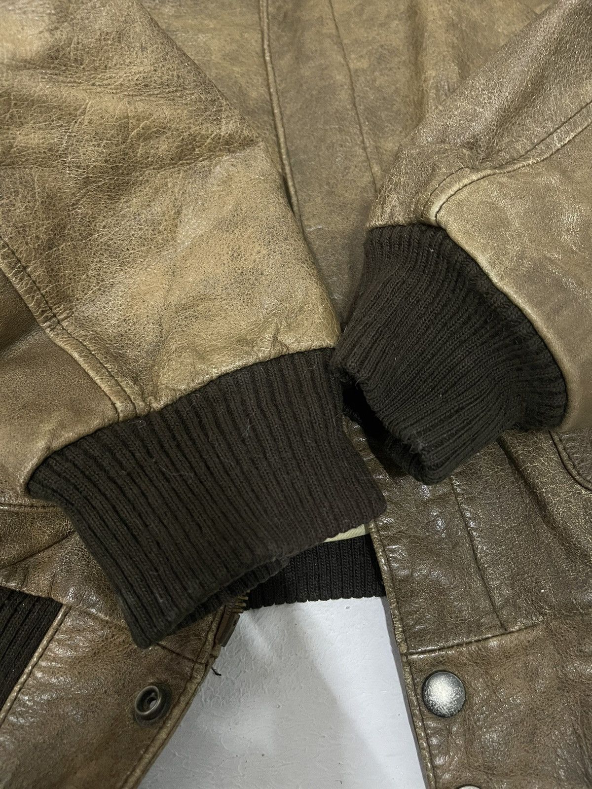 Japanese Brand Unbrand Genuine Leather Jacket Size US L / EU 52-54 / 3 - 6 Thumbnail