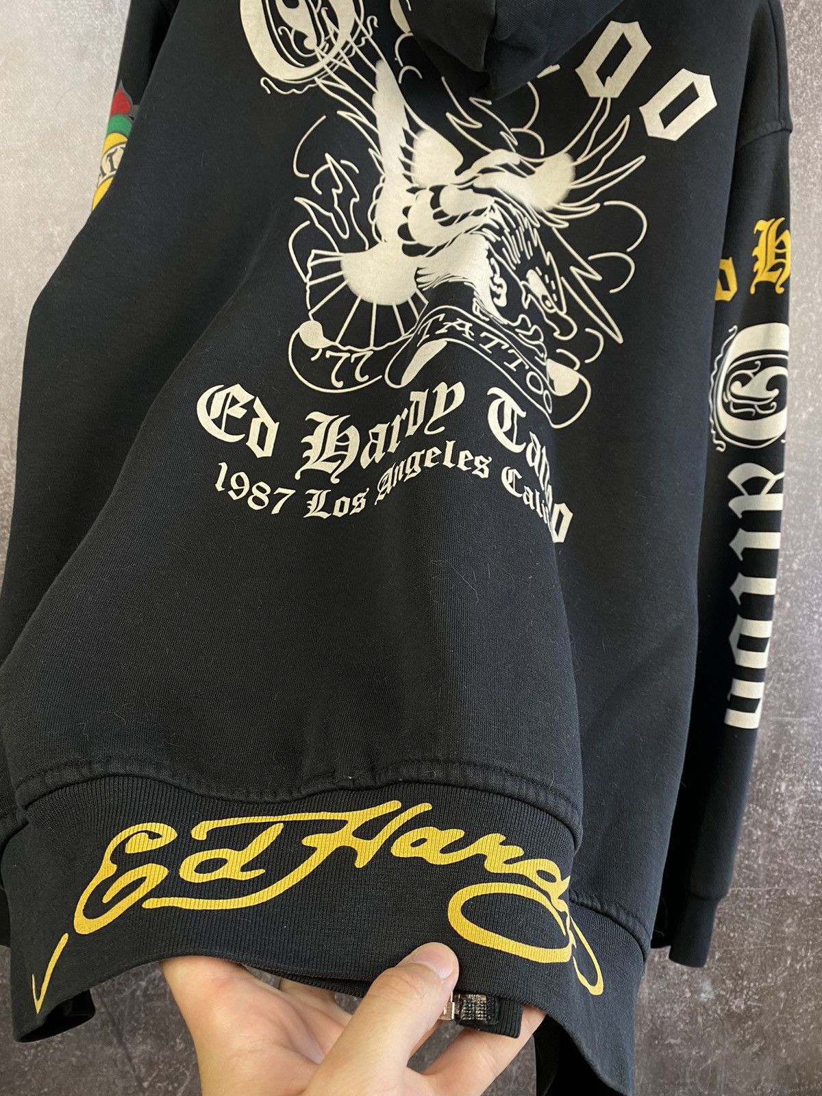 Christian Audigier Vintage Ed Hardy Hoodie Christian Audigier Really Point Size US XL / EU 56 / 4 - 9 Thumbnail