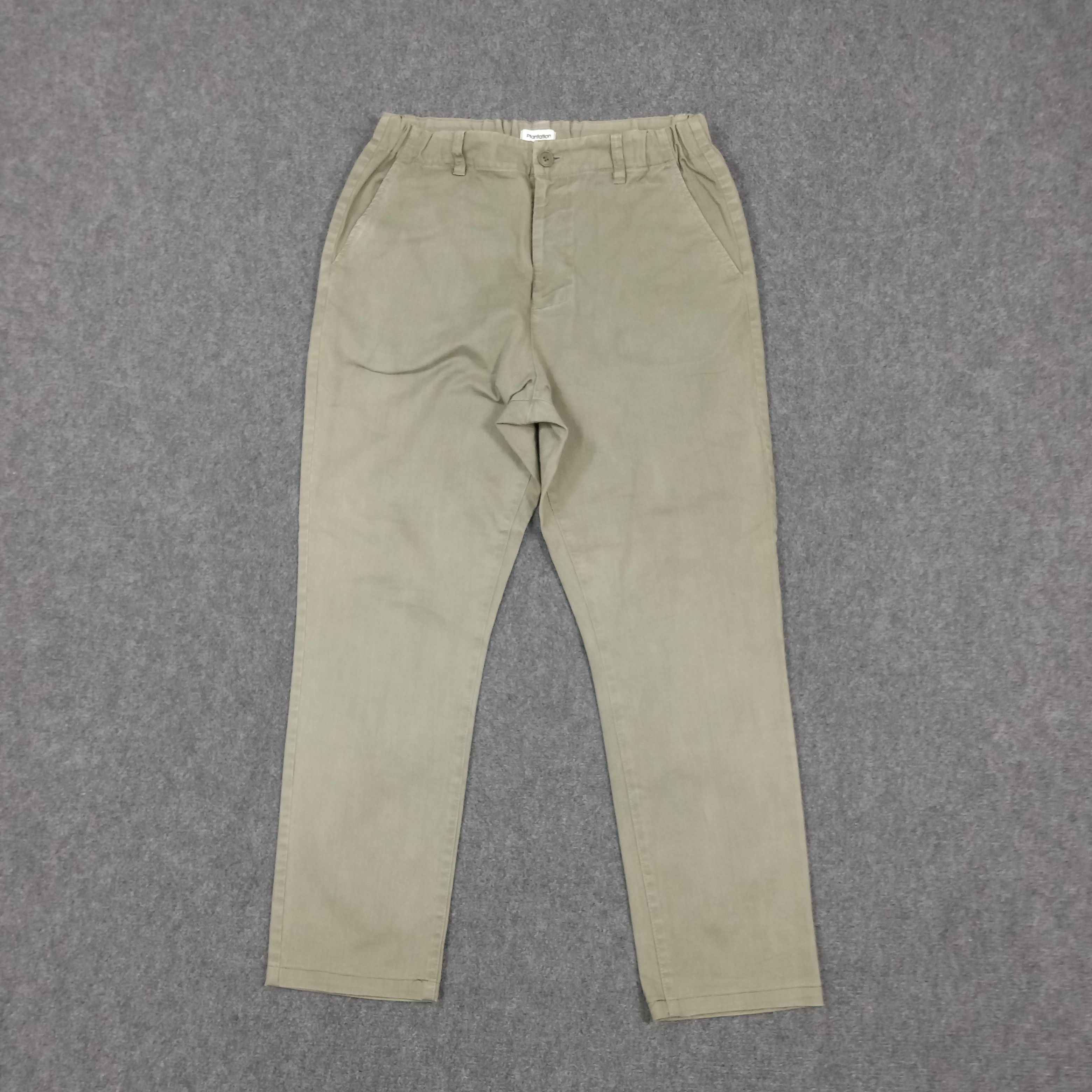 Issey Miyake Plantation by Issey Miyake Japanese Chino Pants E1A36 Size US 32 / EU 48 - 1 Thumbnail