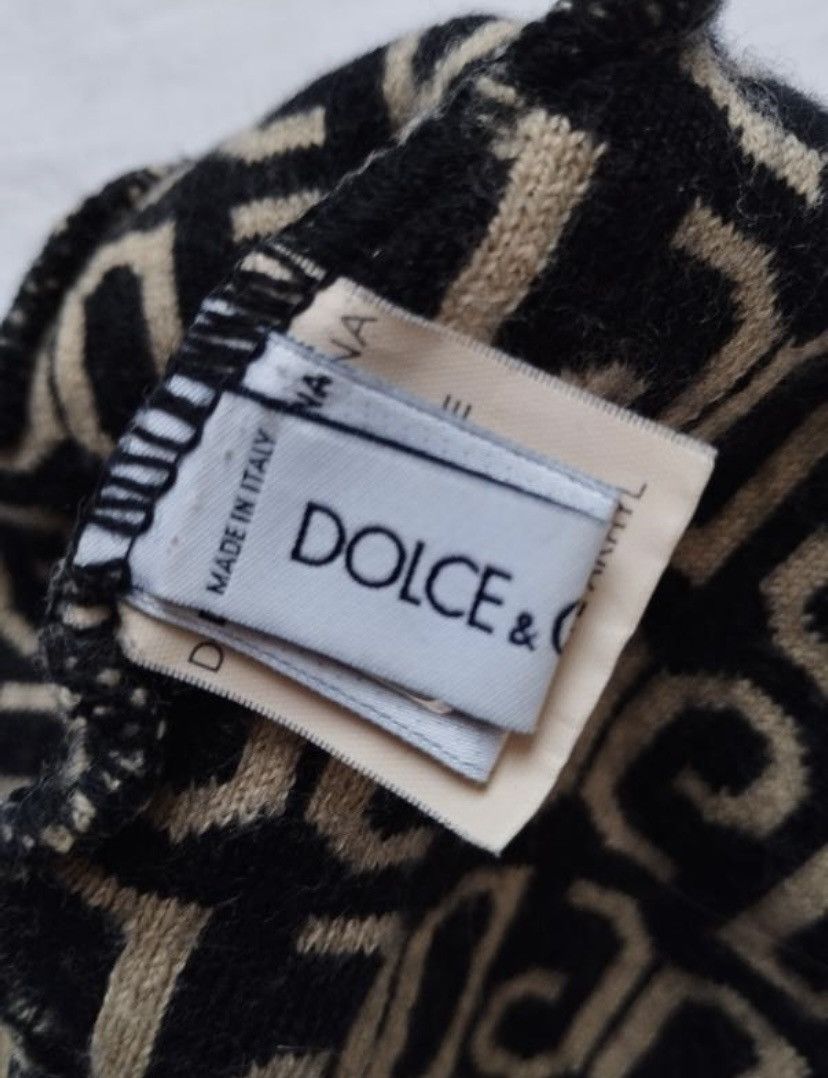 Dolce & Gabbana Dolce Gabbana wool monogram beanie hat y2k Size ONE SIZE - 5 Thumbnail