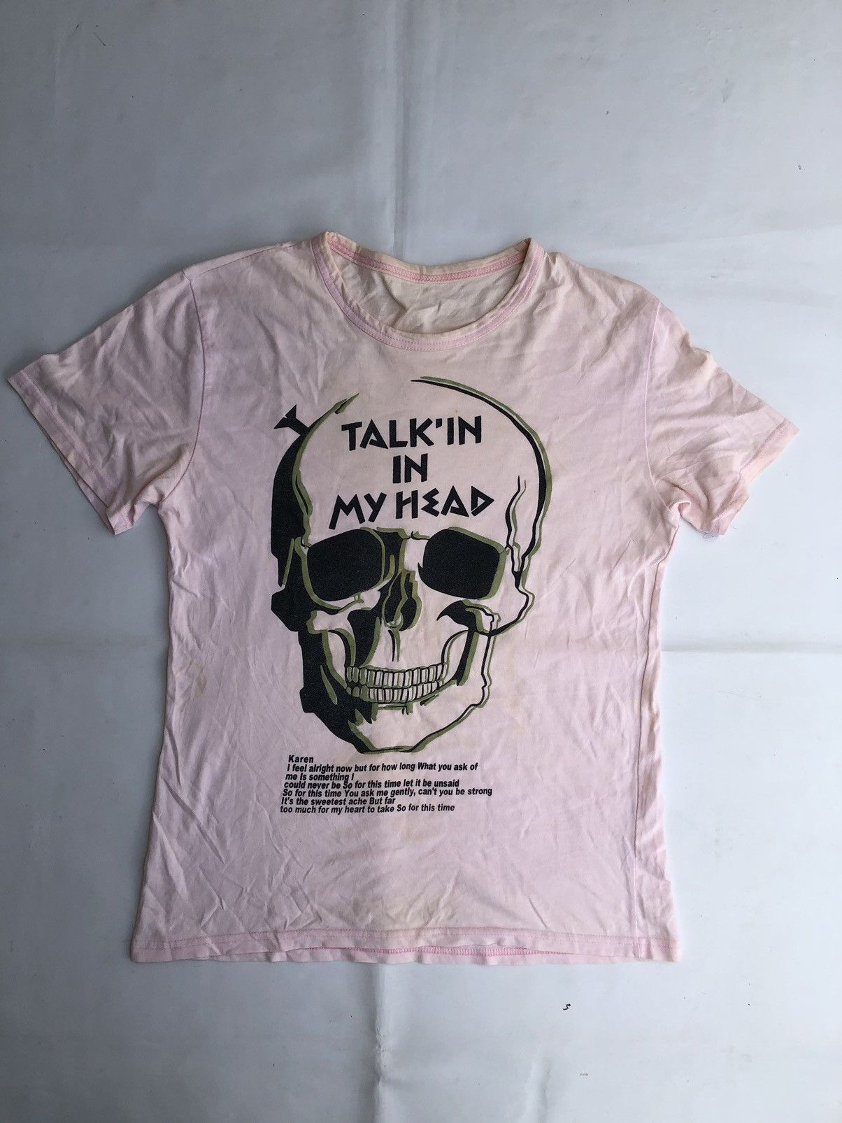 Hysteric Glamour Japan Poem Skull Tshirt Tee Rock Punk Style Size US M / EU 48-50 / 2 - 1 Thumbnail
