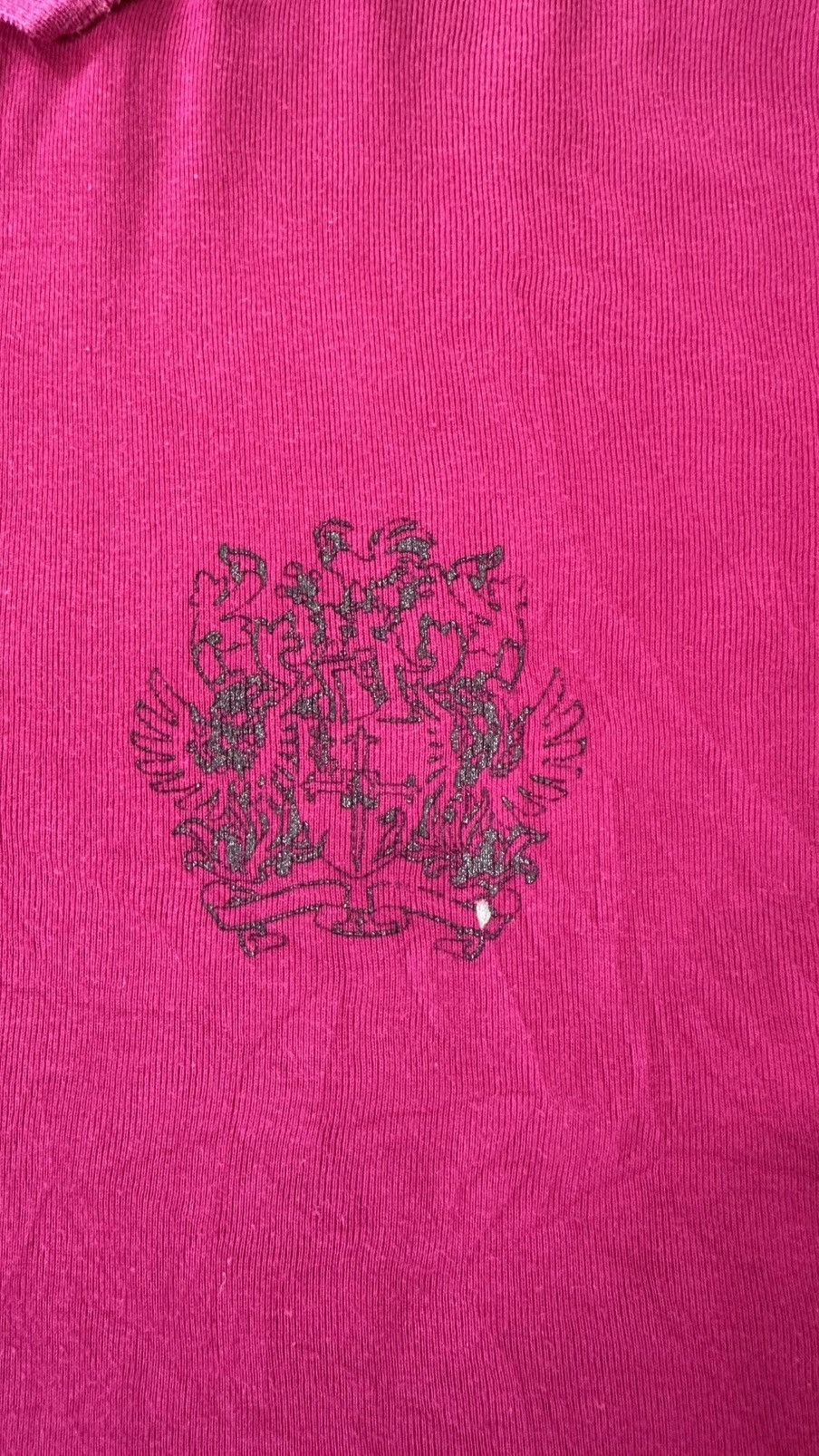 Japanese Brand RESUME JAPANESE GOTH AFFLICTION POLO TEE Size US M / EU 48-50 / 2 - 4 Thumbnail