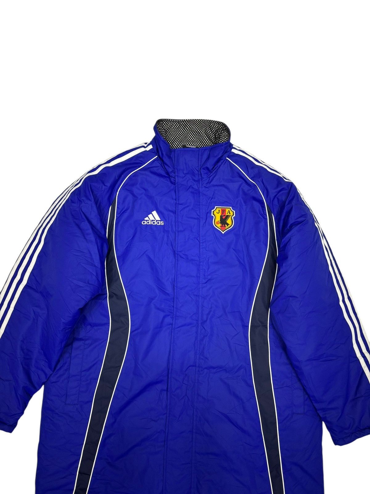 Japanese Brand JAPAN FOOTBALL ASSOCIATION JFA LONG PUFFER JACKET Size US XL / EU 56 / 4 - 7 Thumbnail