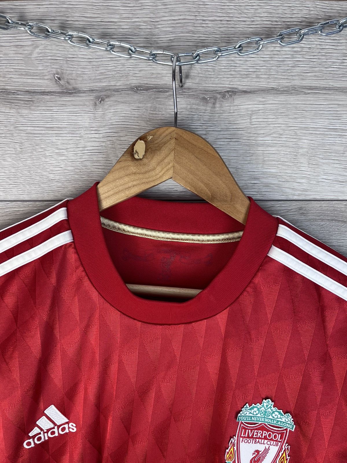 Adidas Vintage men soccer shirts Adidas FC Liverpool size L #7 SYM Size US L / EU 52-54 / 3 - 8 Thumbnail