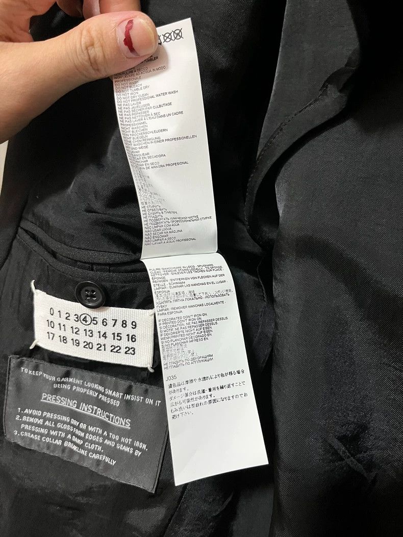 Maison Margiela Maison Margiela Deconstruct the suit 2501-Nextarrow Size 40R - 9 Thumbnail