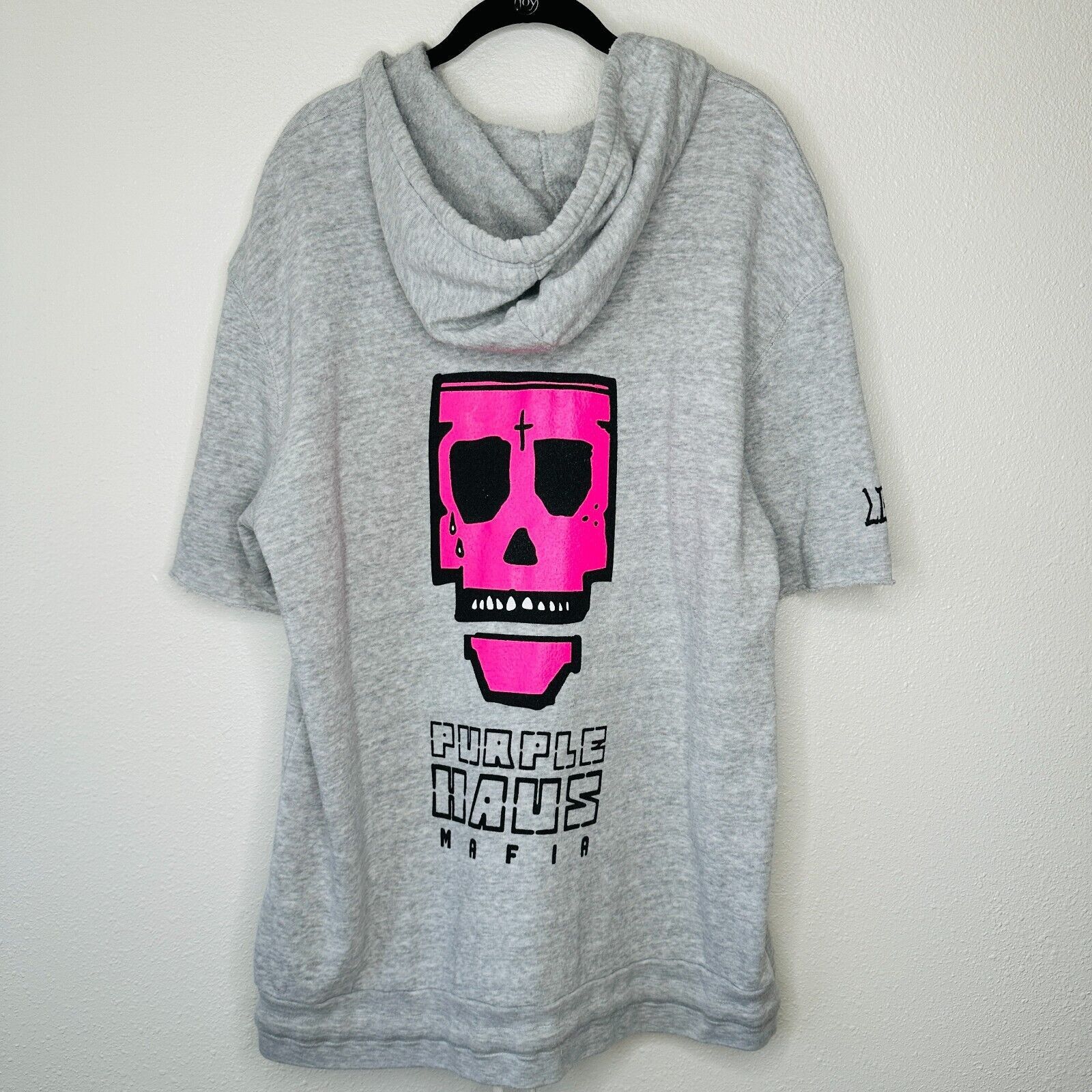 Other Purple Haus Short Sleeve Pouch Hoodie Pullover Sweater 2XL Size US XS / EU 42 / 0 - 2 Thumbnail