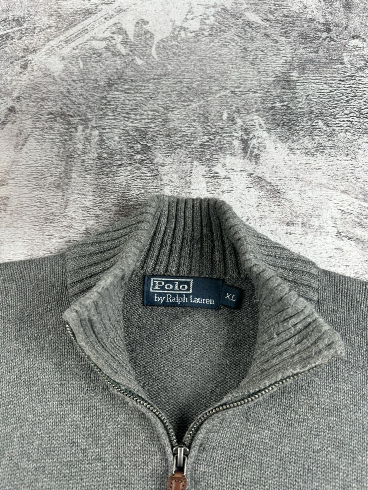 Polo Ralph Lauren Polo Ralph Lauren Knited Old Money 1/3 Zip Sweater Pullover Size US XL / EU 56 / 4 - 9 Thumbnail
