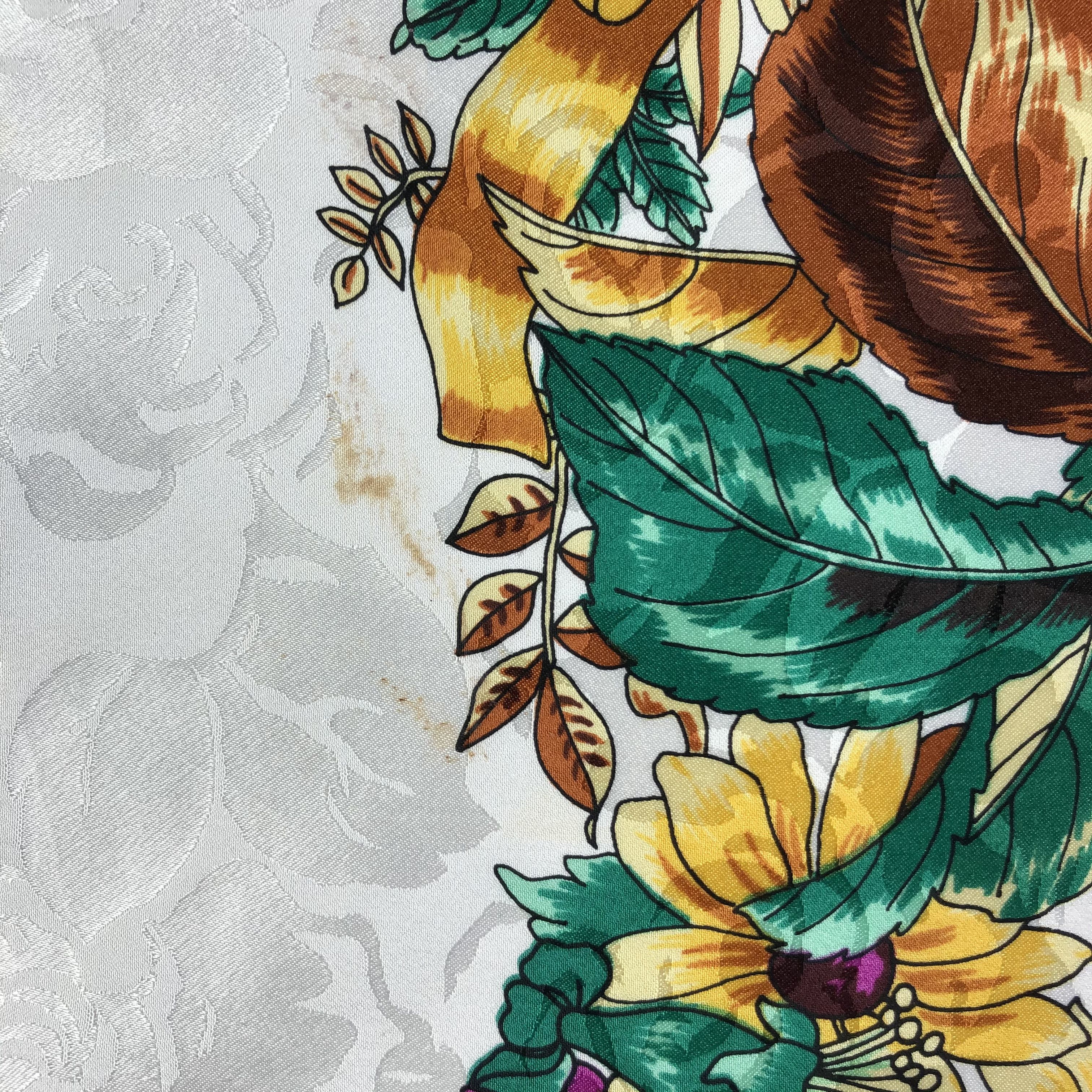 Vintage Vintage Silk Scarf Size ONE SIZE - 11 Thumbnail