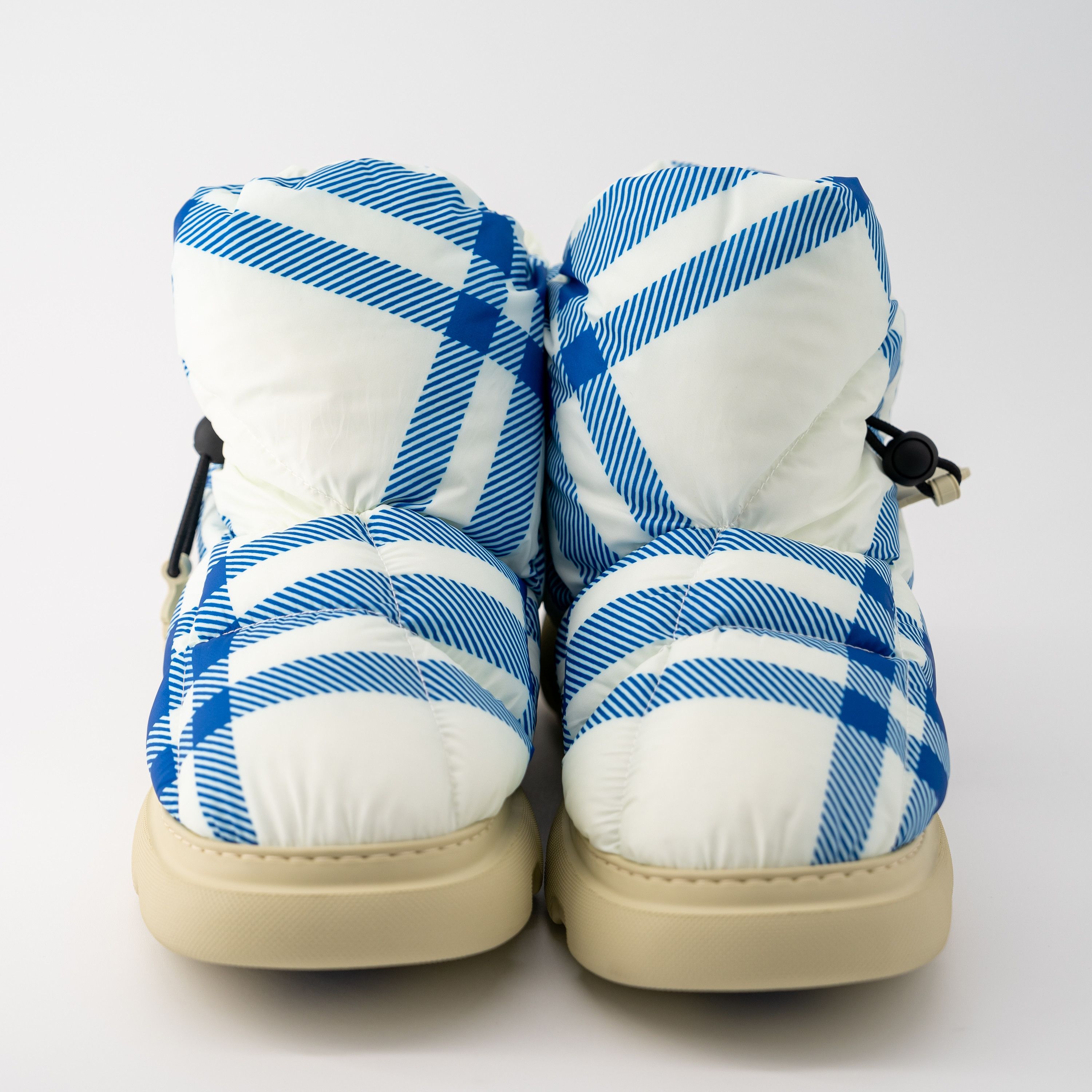 Burberry 42eu 9us Burberry Pillow Boots Hunter Blue Check Padded Size US 9 / EU 42 - 2 Thumbnail