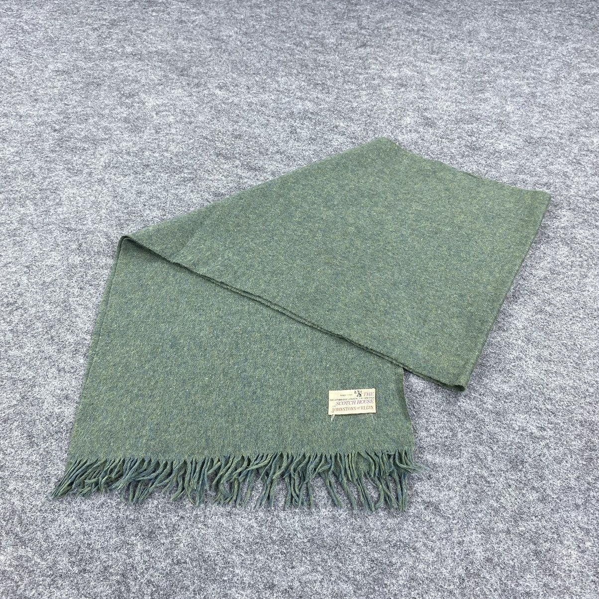 Johnstons Of Elgin × Vintage Johnstons of Elgin Scarf # Muffler # Neckwear # D113 Size ONE SIZE - 6 Thumbnail
