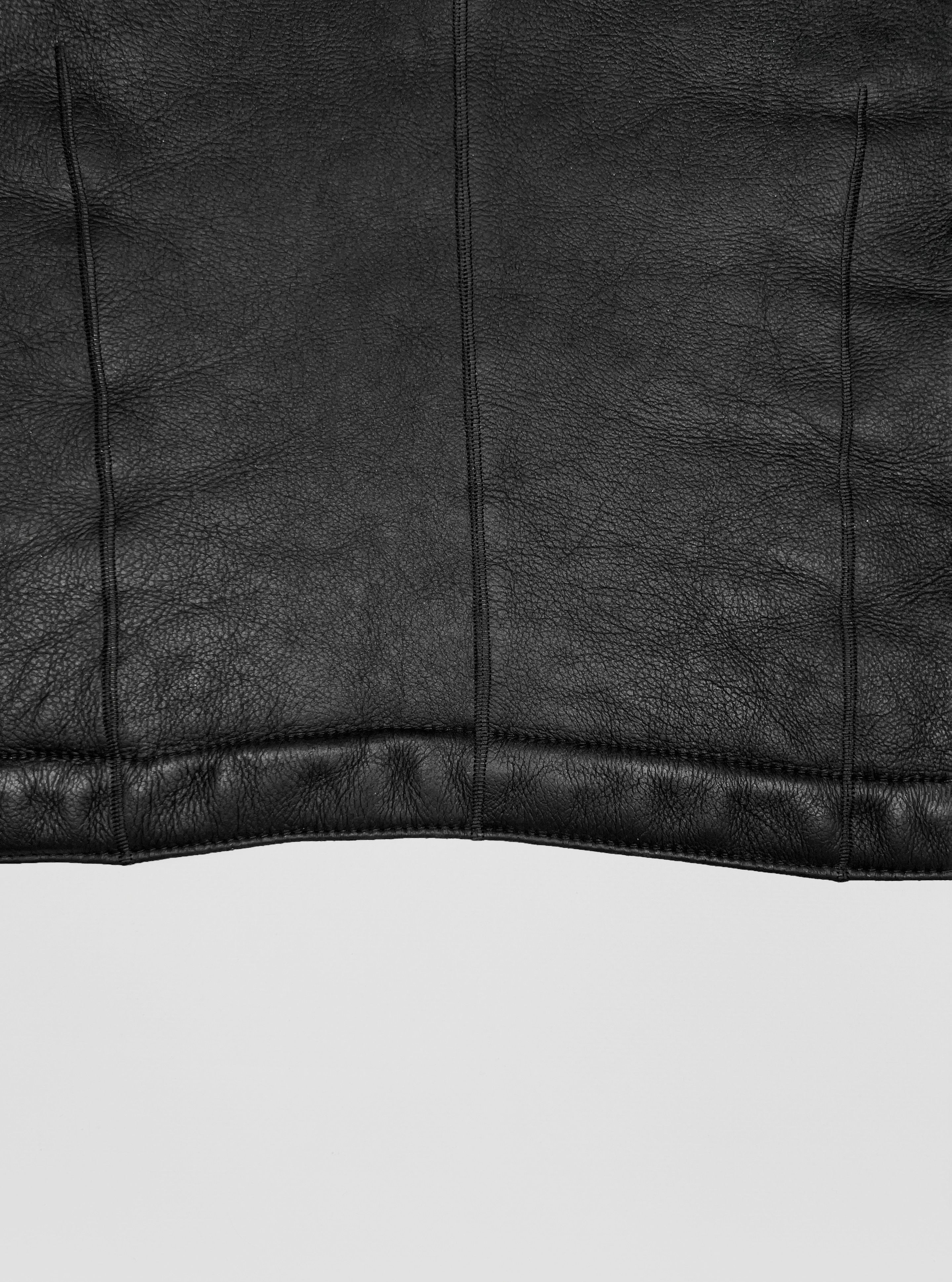 Rick Owens LONG LAMB FUR SHEARLING LEATHER JACKET -- RETAIL $5000 -- Size M / US 6-8 / IT 42-44 - 19 Thumbnail
