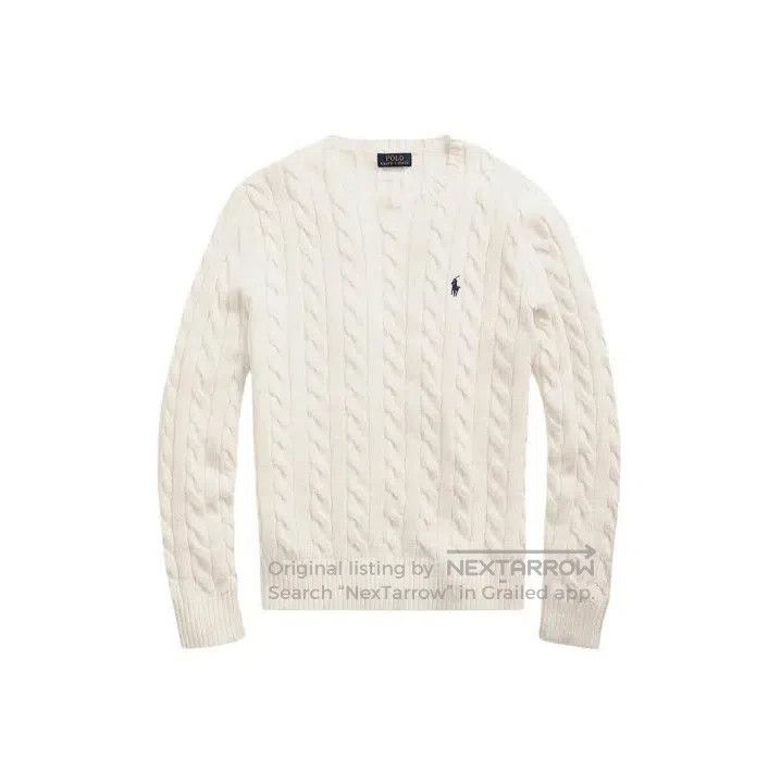 Polo Ralph Lauren Polo Ralph Lauren Solid Logo Embroidered Crewneck Sweater. Size US L / EU 52-54 / 3 - 1 Thumbnail