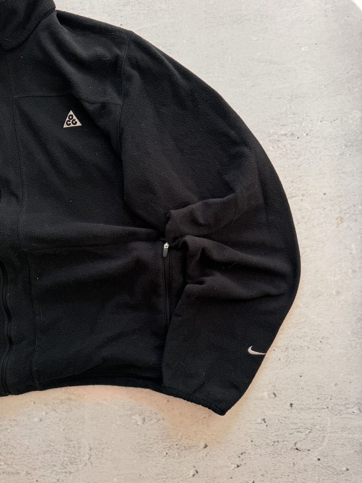 Nike × Nike ACG × Vintage NIKE ACG TEDDY FLEECE VINTAGE BASIC LOGO OVERSIZE ZIP HOODIE Size US XL / EU 56 / 4 - 5 Thumbnail