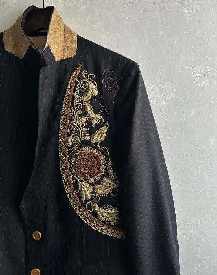Dries Van Noten Sz 50 Dries Van Noten 15SS Stitches Jacket Size US M / EU 48-50 / 2 - 1 Thumbnail