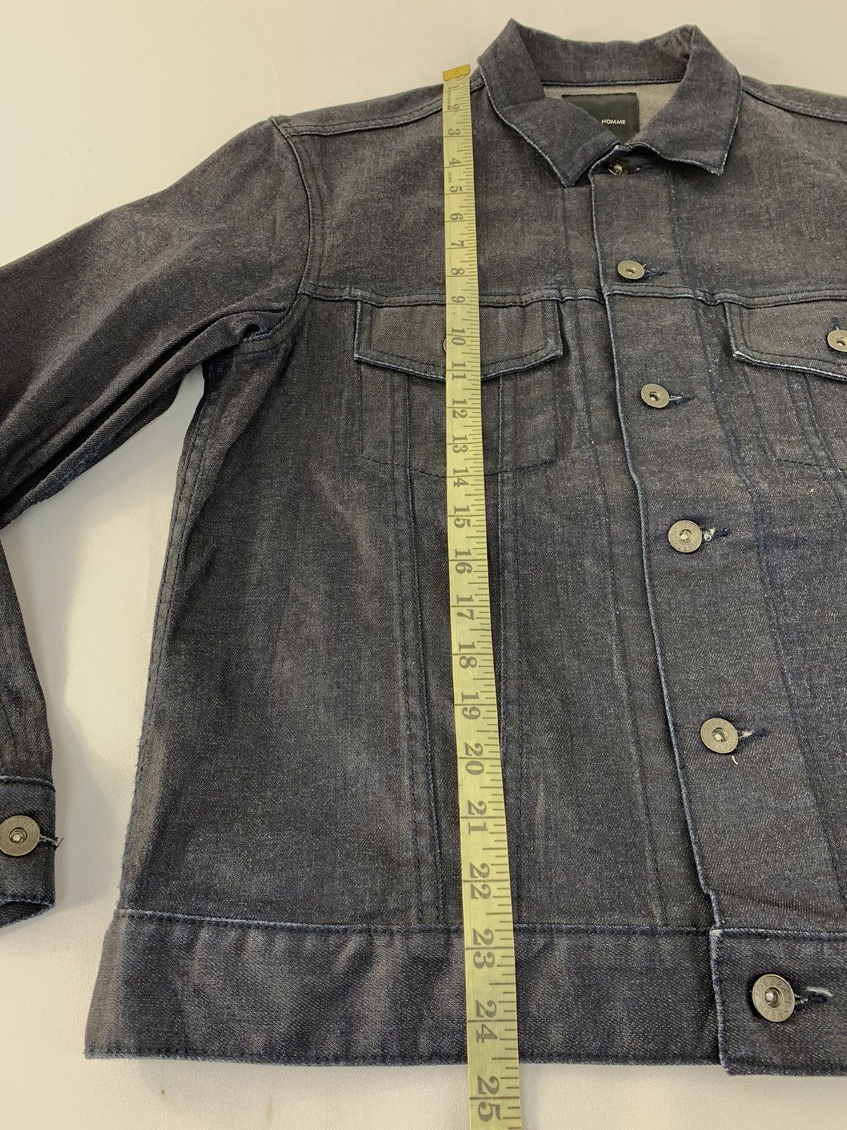 JOSEPH HOMME Hype Joseph Homme Indigo Denim Jacket Western Trucker Size US M / EU 48-50 / 2 - 13 Thumbnail