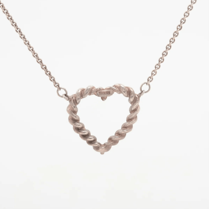 Tiffany & Co. Twist Heart Necklace Size ONE SIZE - 2 Thumbnail
