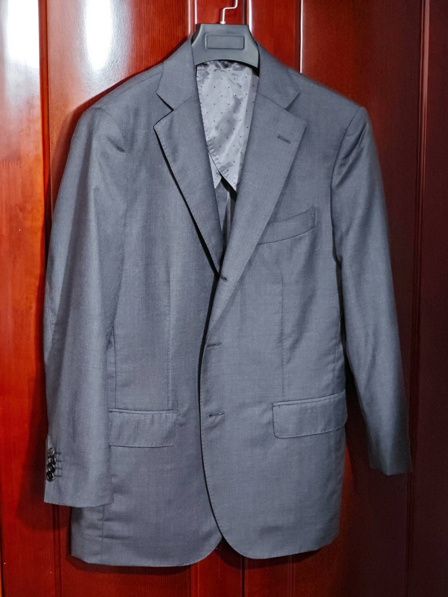 Ermenegildo Zegna Italian Zegna Wool Summer Suit Size US M / EU 48-50 / 2 - 1 Thumbnail