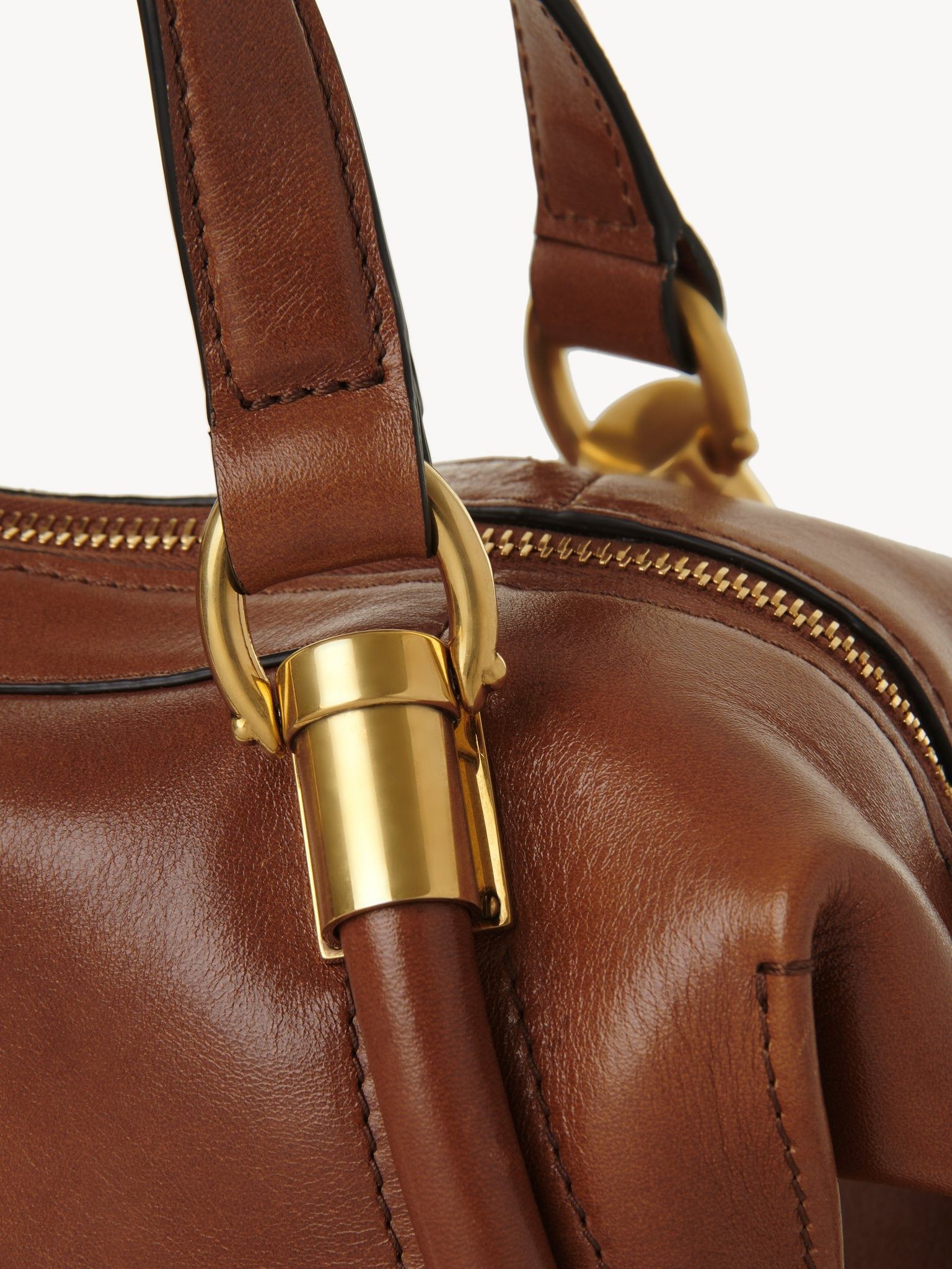 Chloe oc11z0925 Size: OS / Paraty 24 Small Double Carry Bag Brown Size ONE SIZE - 6 Thumbnail