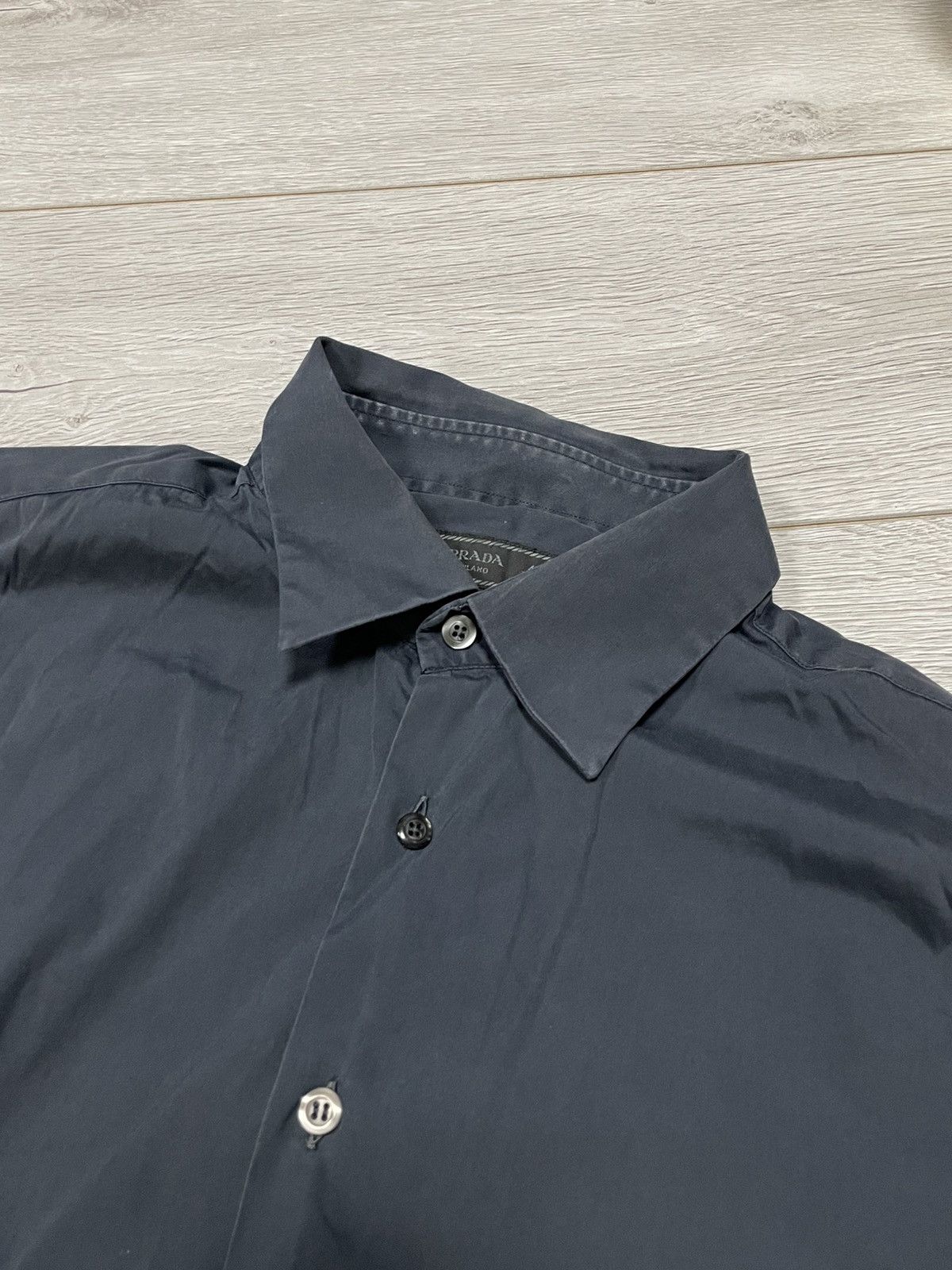Prada Prada milano vintage shirt buttons Size US L / EU 52-54 / 3 - 10 Thumbnail