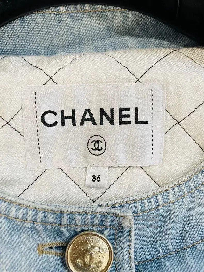 Chanel Chanel Denim cotton jacket Size XS / US 0-2 / IT 36-38 - 4 Thumbnail