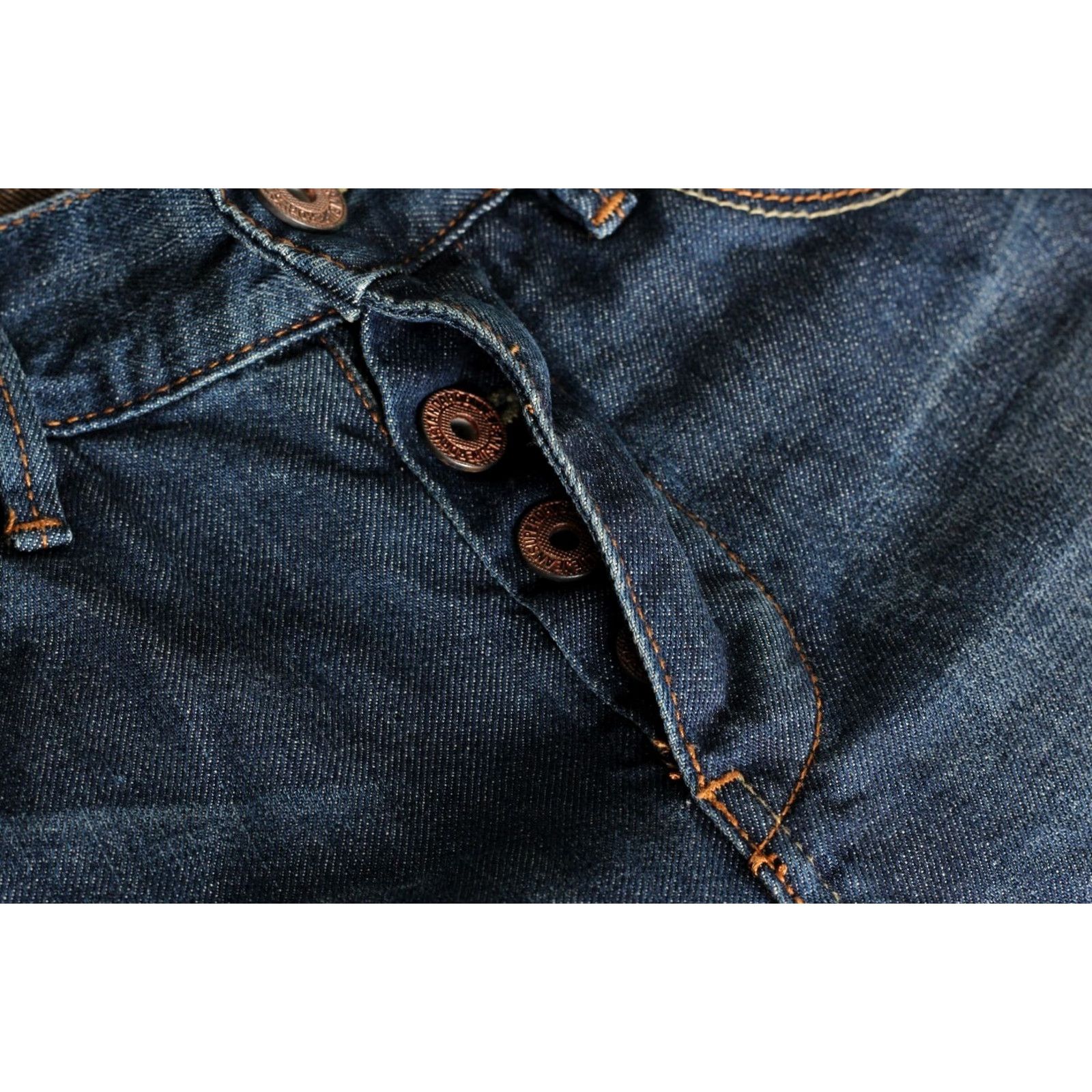 Superdry SUPERDRY Jeans Men 33/34 Straight Loose DZ4683 Blue Denim 5-Pocket Size US 33 - 6 Thumbnail