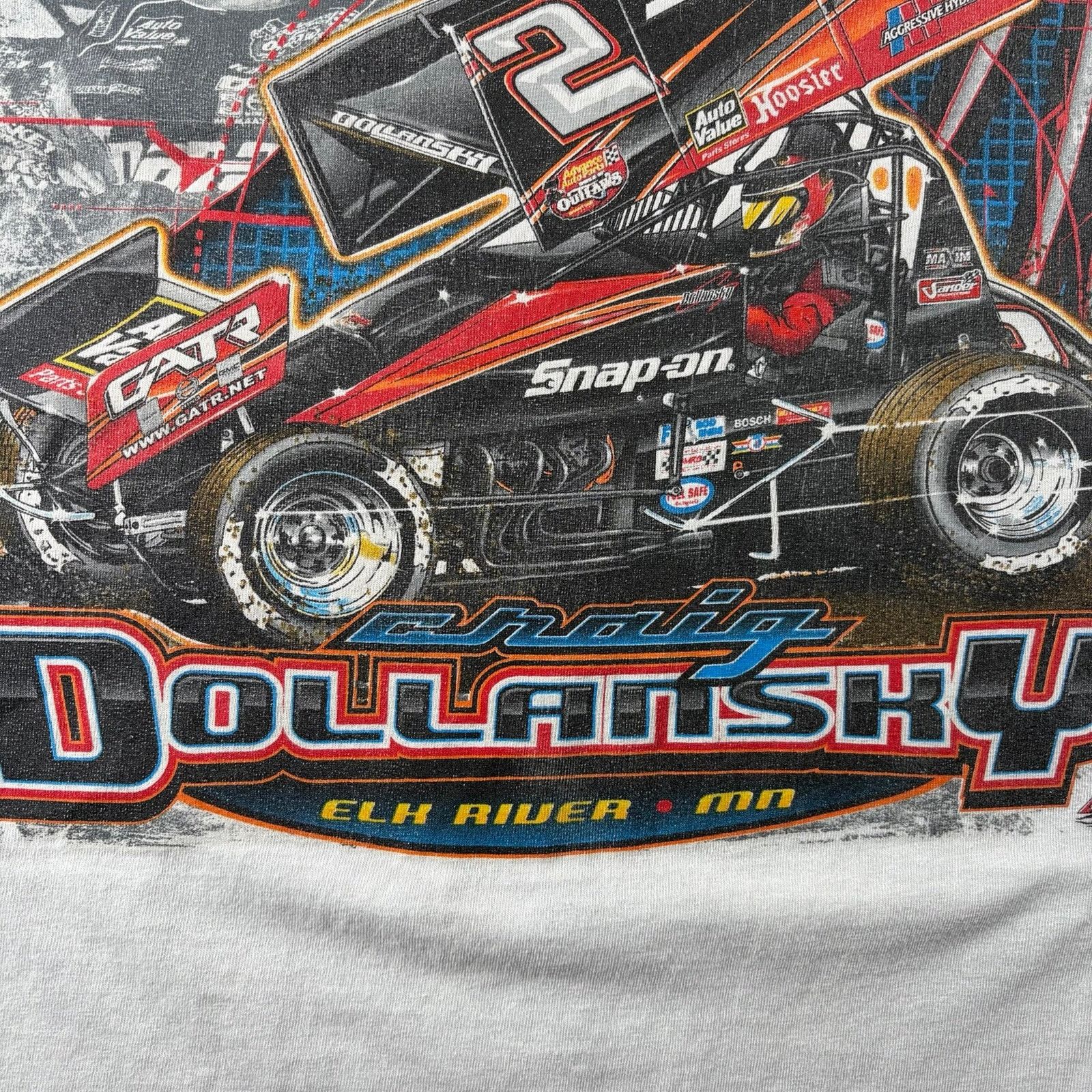 AAA Vintage NASCAR T-shirt Size US XL / EU 56 / 4 - 4 Thumbnail