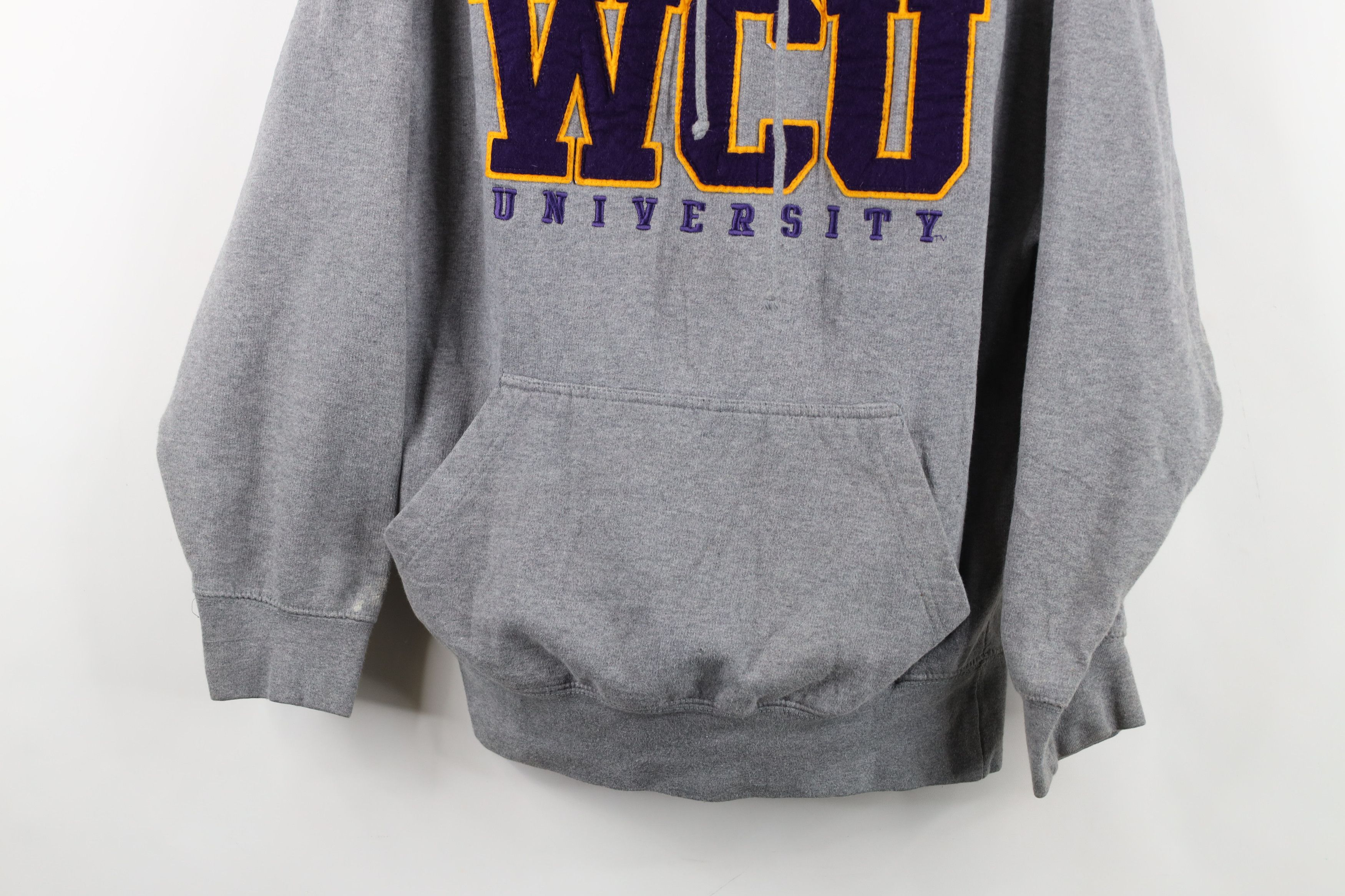 Vintage Vintage 90s Y2K West Chester University Hoodie Sweatshirt Size US S / EU 44-46 / 1 - 3 Thumbnail