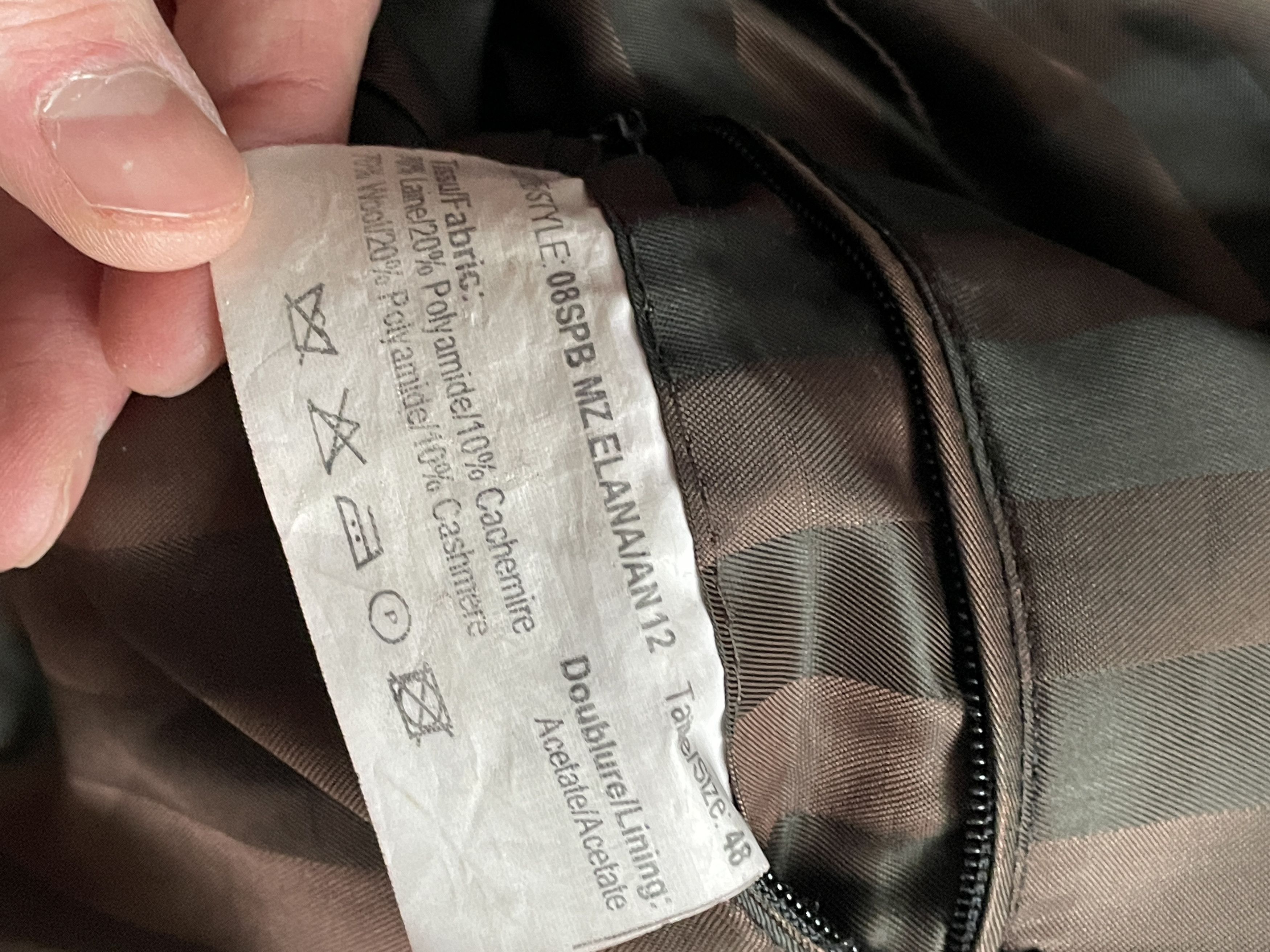 Balmain Y2K SLIM FIT BALMAIN CASHMERE WOOL SLIM FIT COAT DECARNIN Size US M / EU 48-50 / 2 - 7 Thumbnail