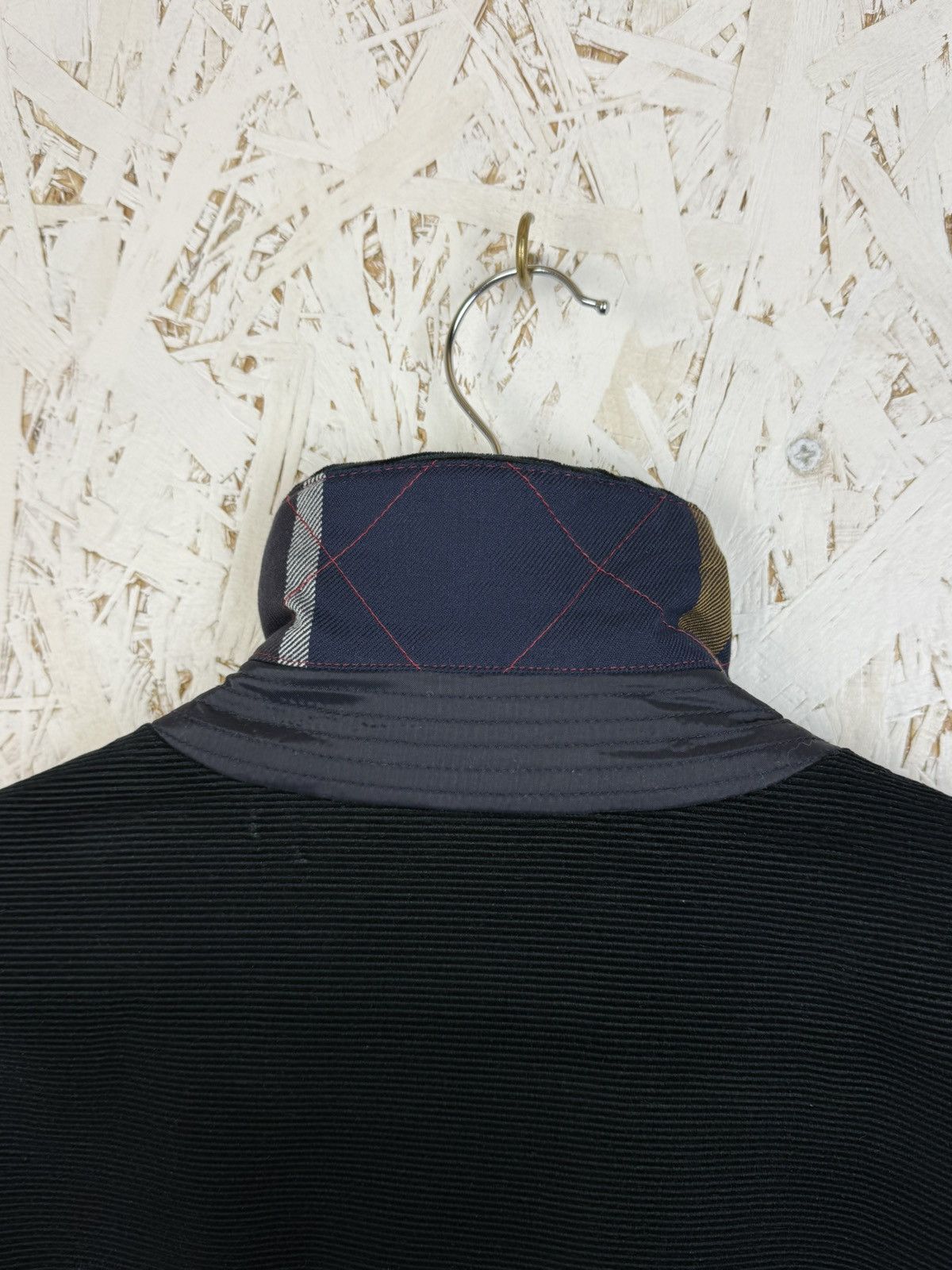 Barbour Barbour Gillock Quilted Jacket Corduroy Collar Black Size US XL / EU 56 / 4 - 8 Thumbnail