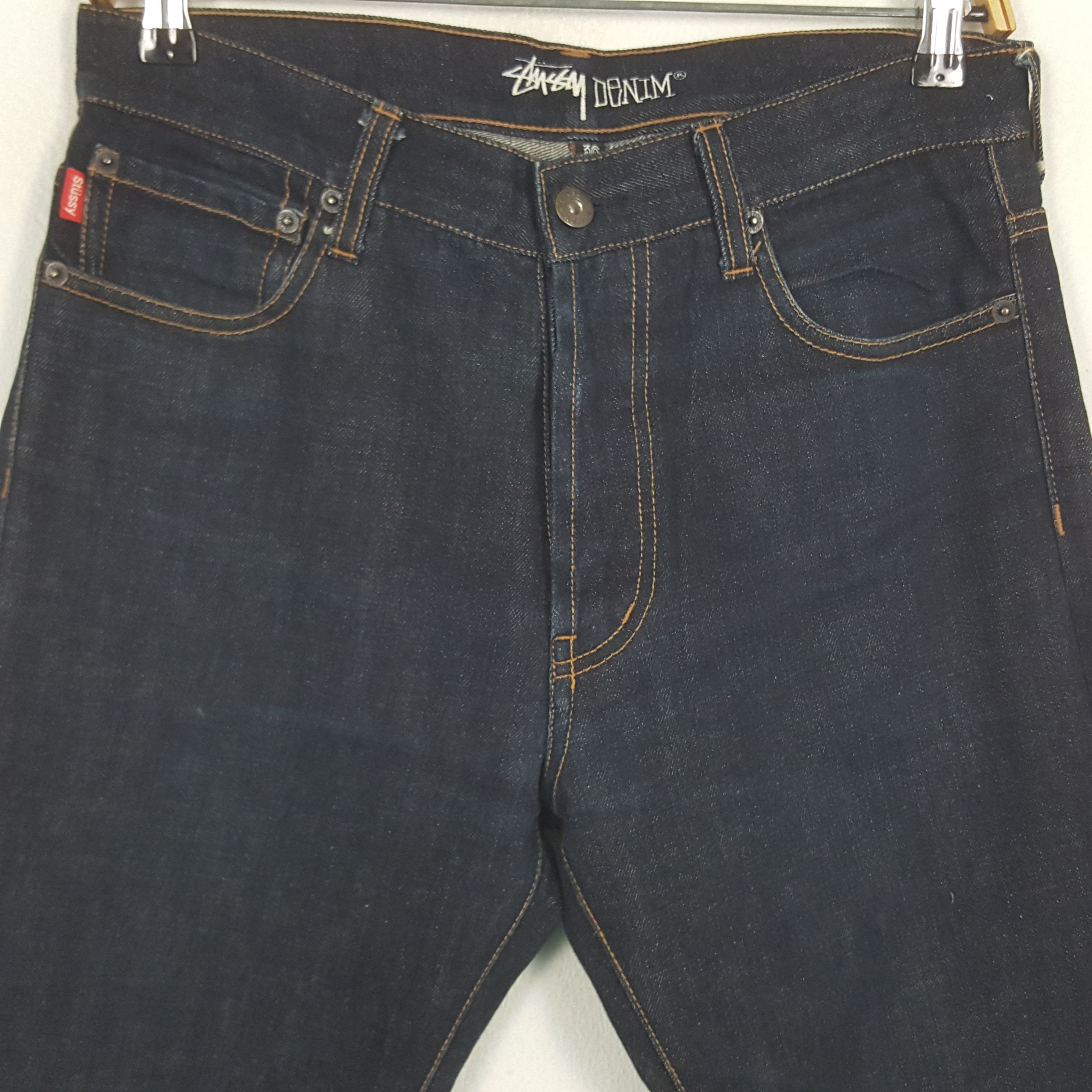 Stussy × Vintage Vintage Stussy American Streetwear Style Denim Jeans Size US 30 / EU 46 - 5 Thumbnail