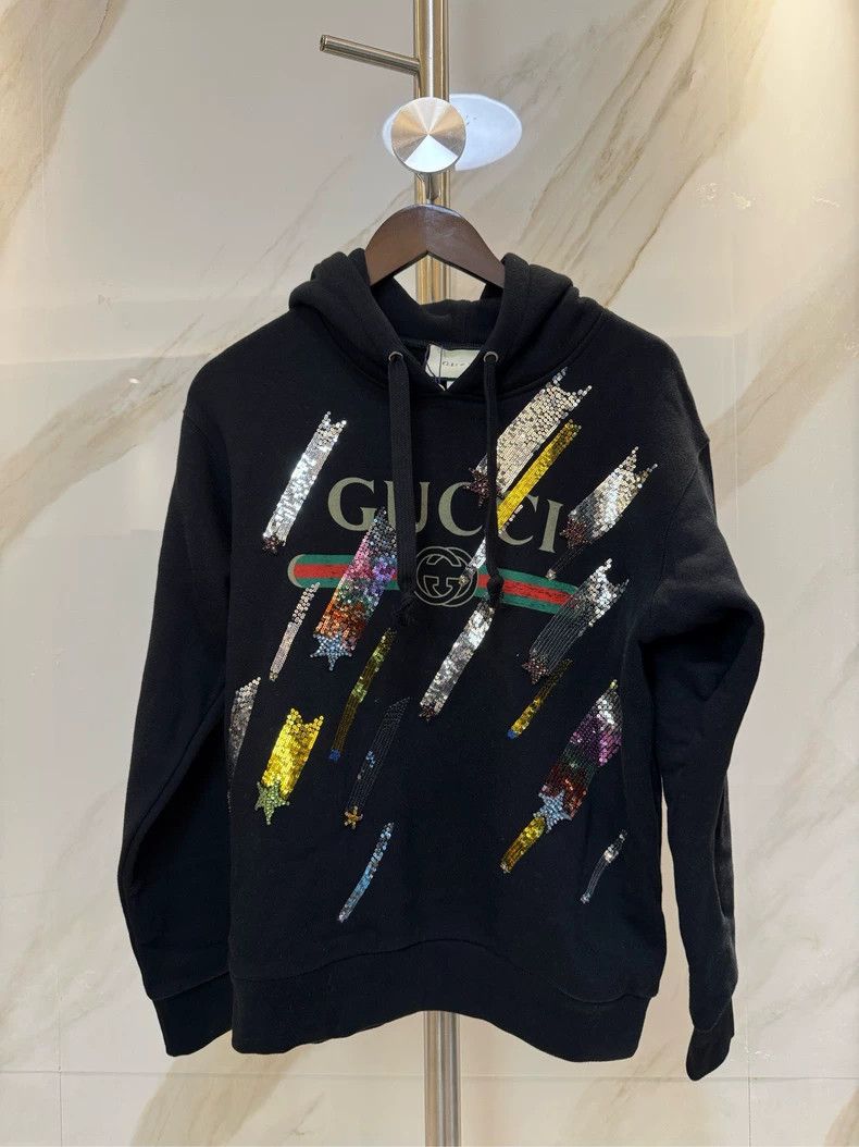 Gucci Gucci Chest stripe logo sweatshirt 2501-Nextarrow Size US XS / EU 42 / 0 - 1 Thumbnail