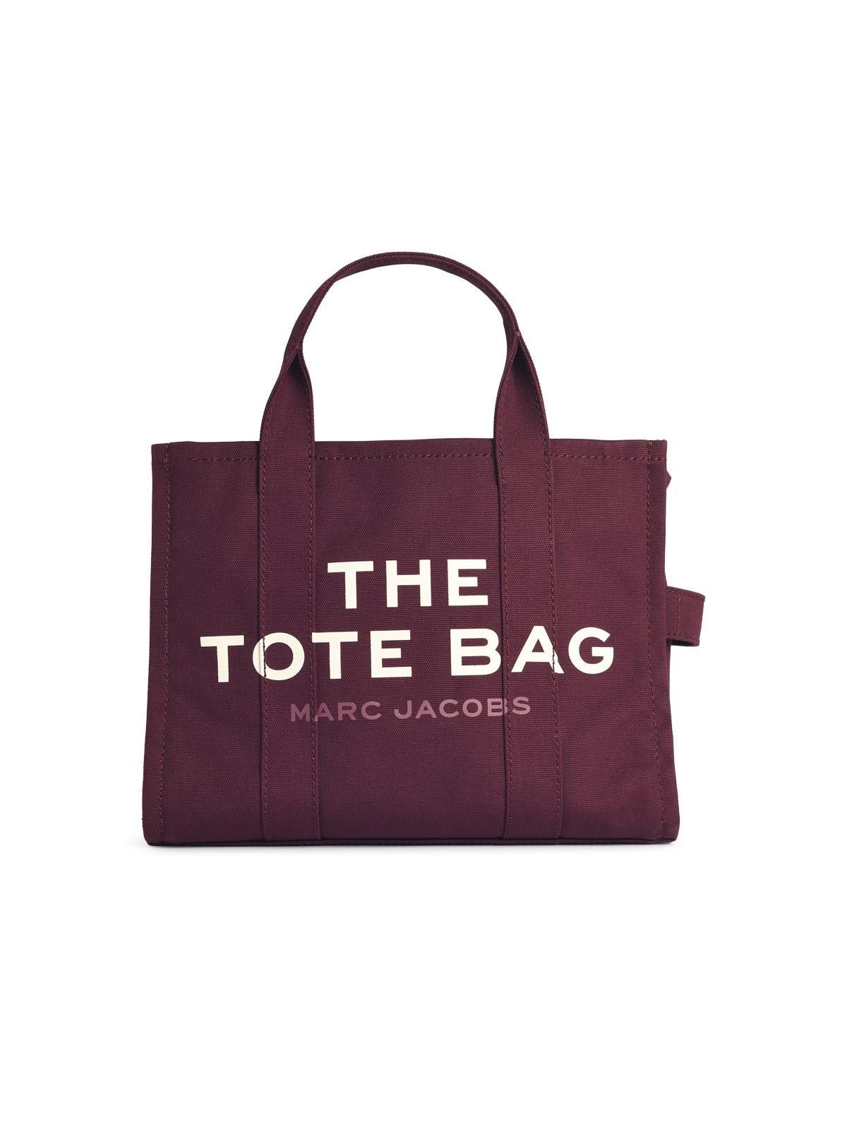 Marc Jacobs MARC JACOBS (THE) Mediain Tela Dark Plum 'Tote' Bag Size ONE SIZE - 1 Thumbnail