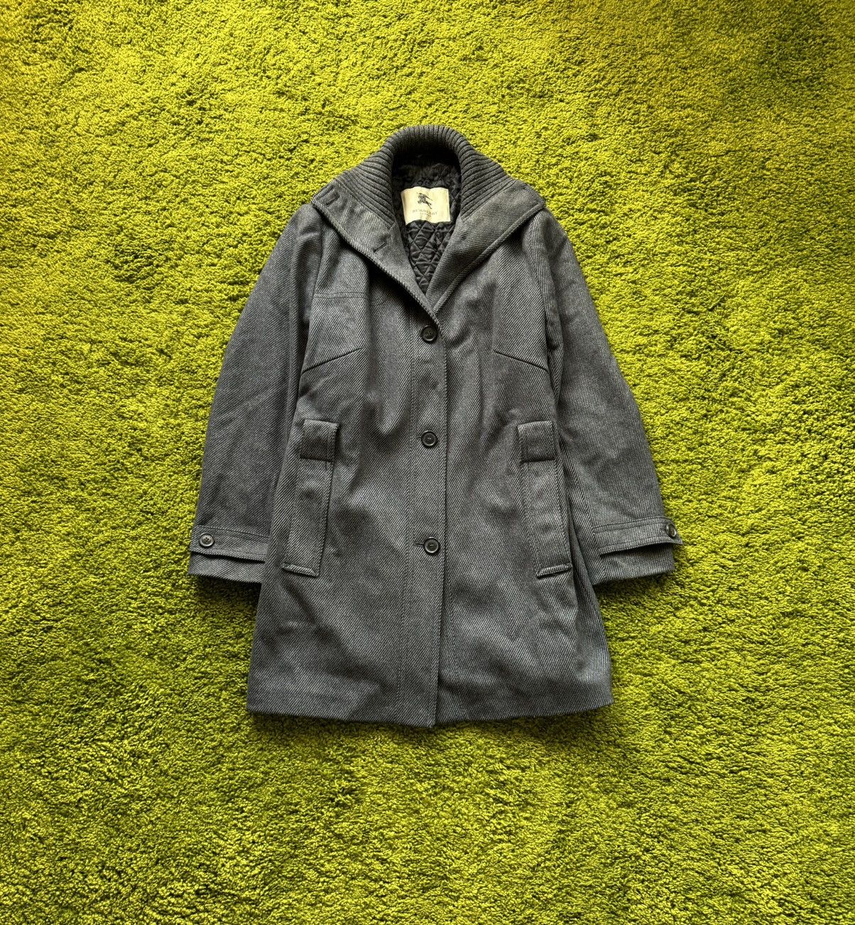 Burberry wool + cashmere coat jacket