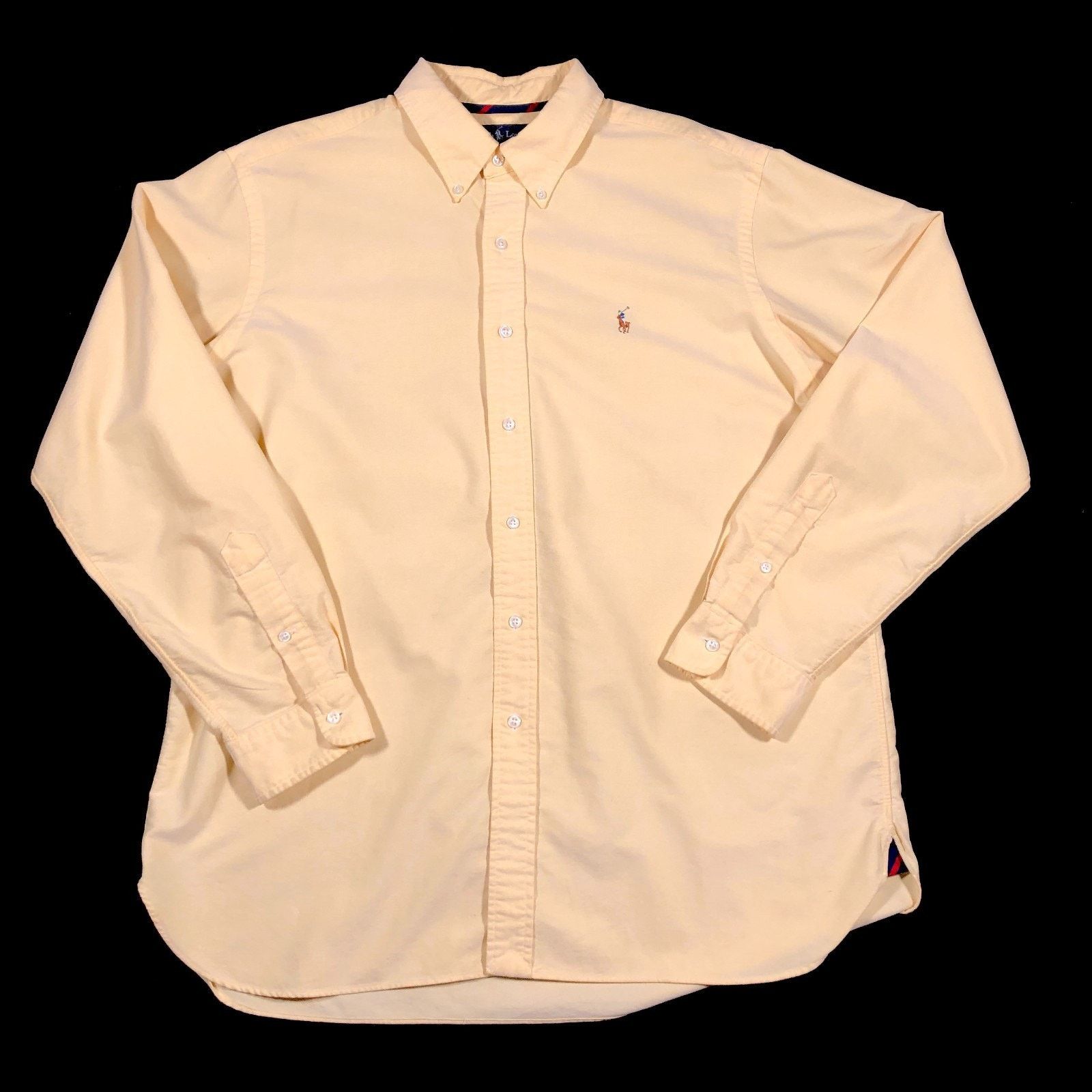 Polo Ralph Lauren Polo Ralph Lauren Classic Fit Oxford Button Up Long Sleeve Size US XL / EU 56 / 4 - 1 Thumbnail
