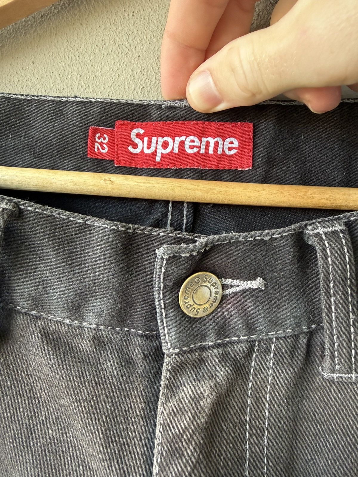 Supreme Supreme x Mark Leckey double knee pants Size US 32 / EU 48 - 6 Thumbnail