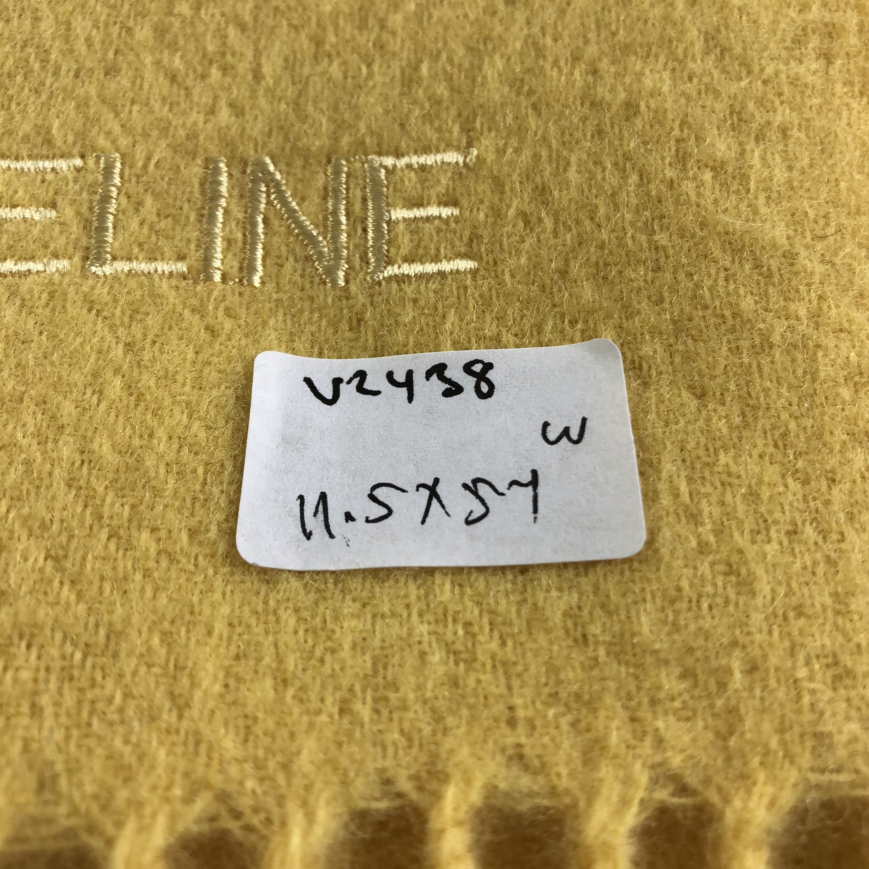 Celine Celine Wool Scarf Muffler Neckwear V2438 Size ONE SIZE - 7 Thumbnail