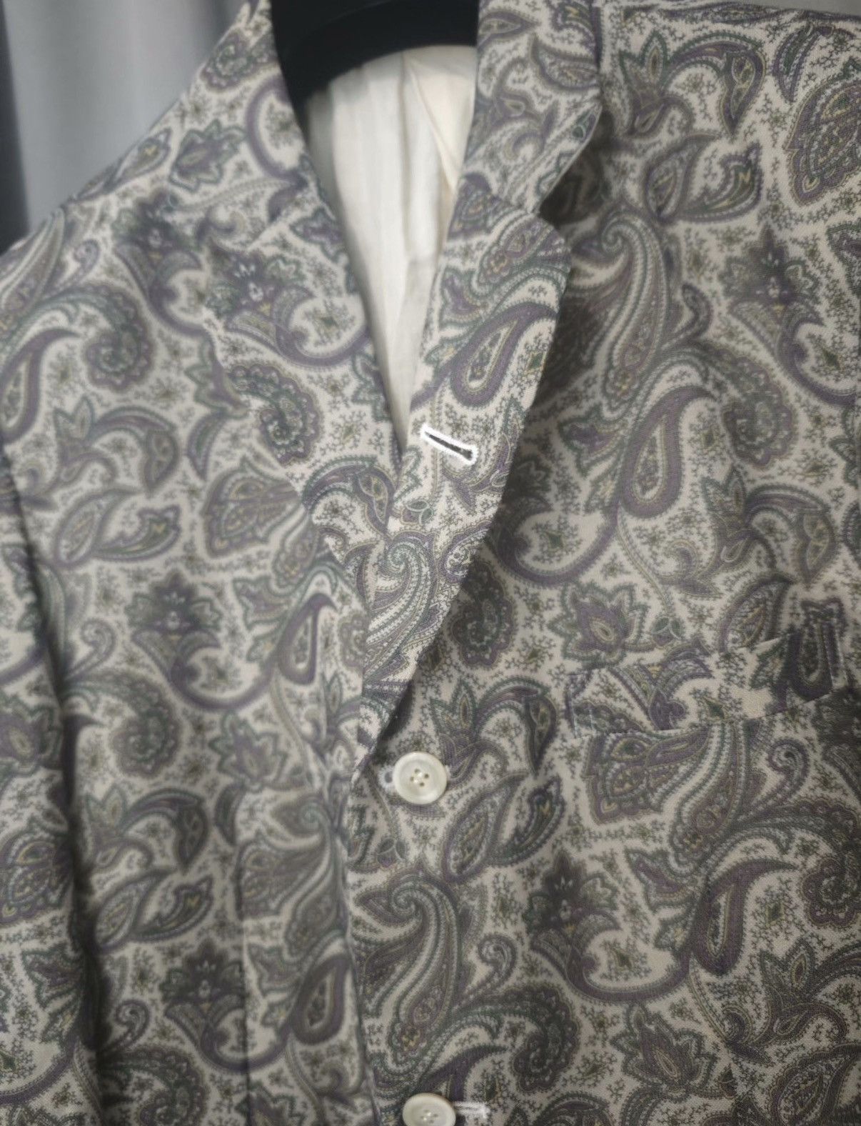 Comme des Garcons Comme des Garçons Paisley Blazer Size US S / EU 44-46 / 1 - 4 Thumbnail