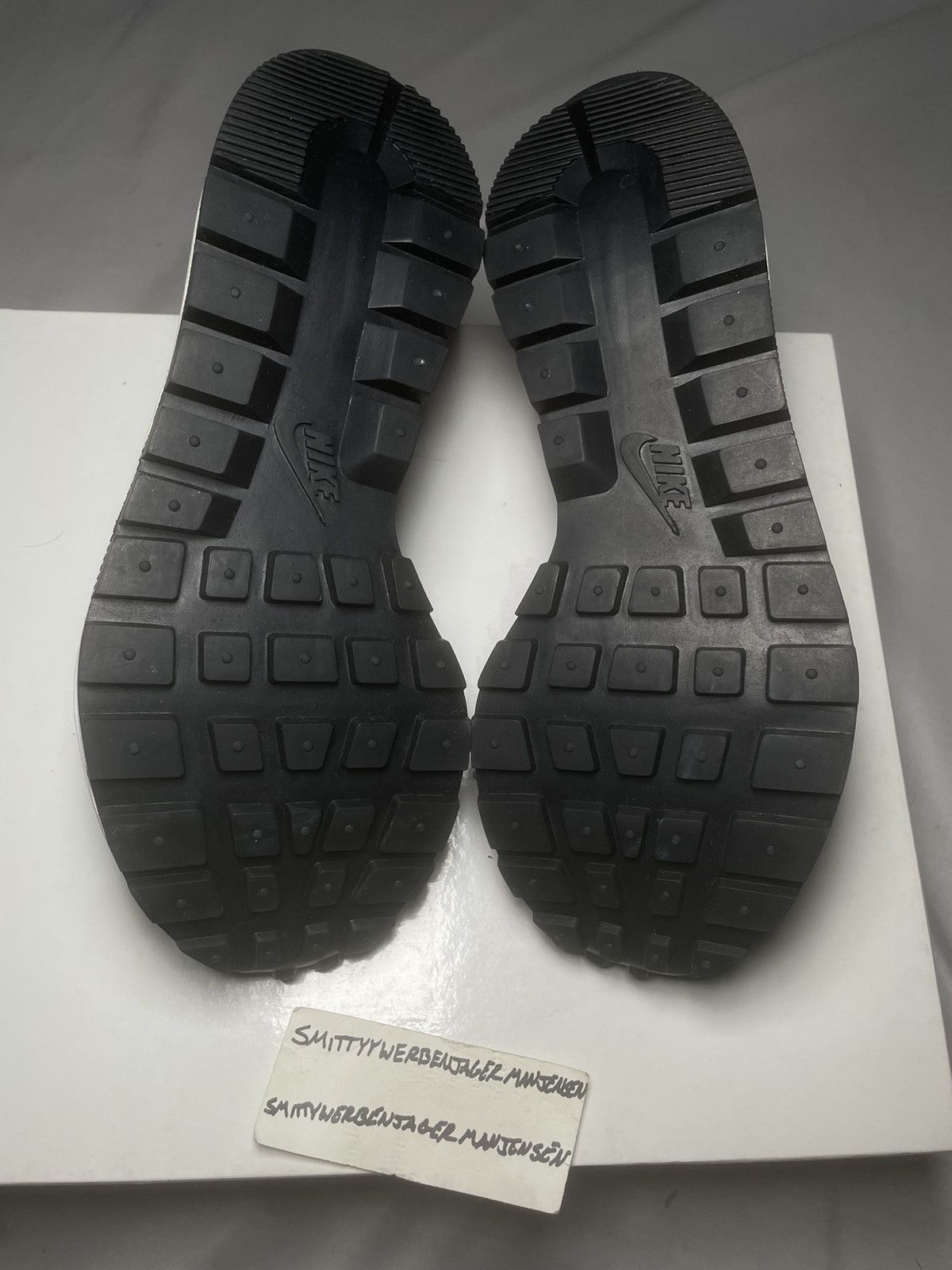 Nike Nike x Sacai Vaporwaffle Black White Size US 6 / EU 39 - 8 Thumbnail