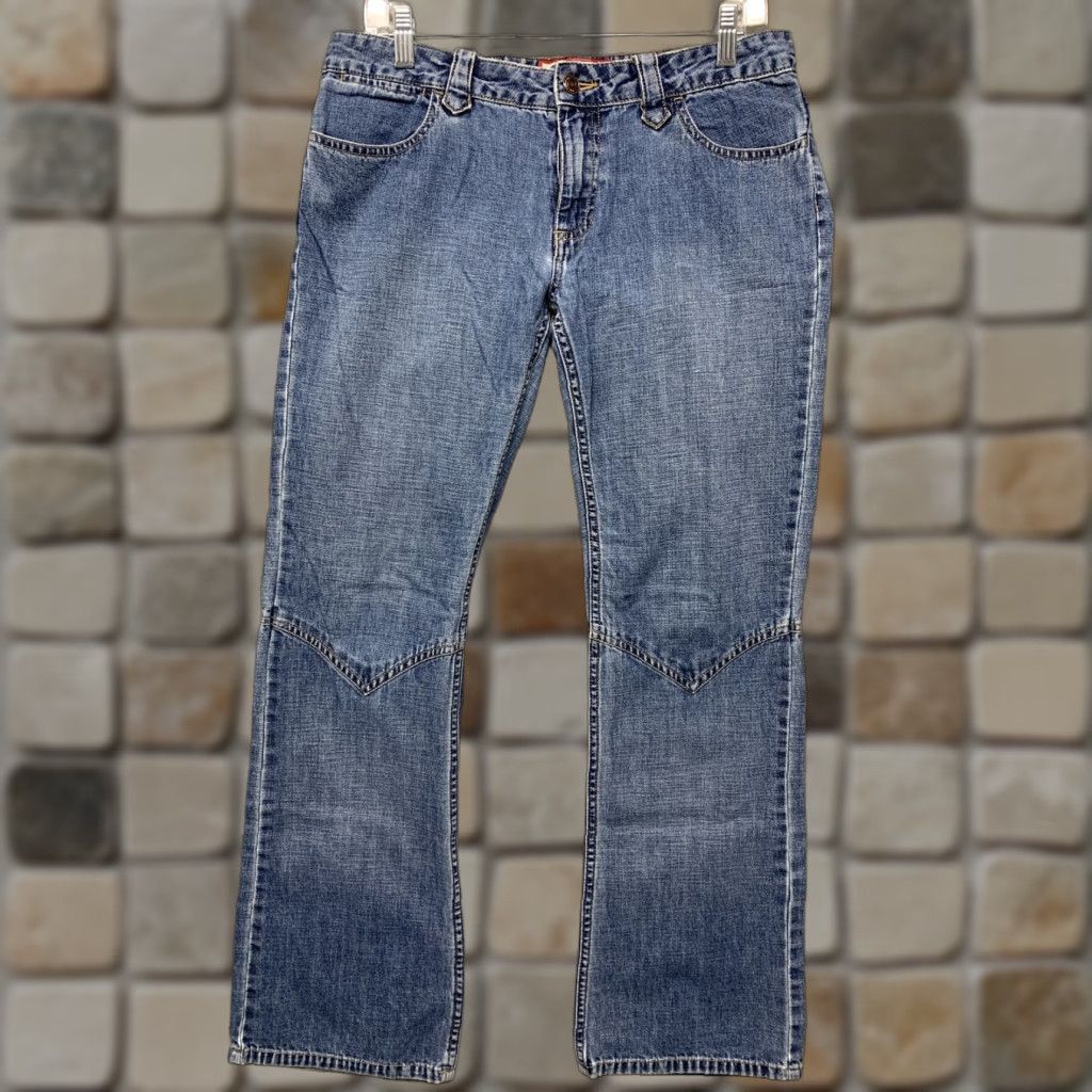 Old Navy Old Navy Womens Blue Jeans Size 10 Denim 33 x 30 Flared Leg Mid Rise Size 32" / US 10 / IT 46 - 1 Thumbnail