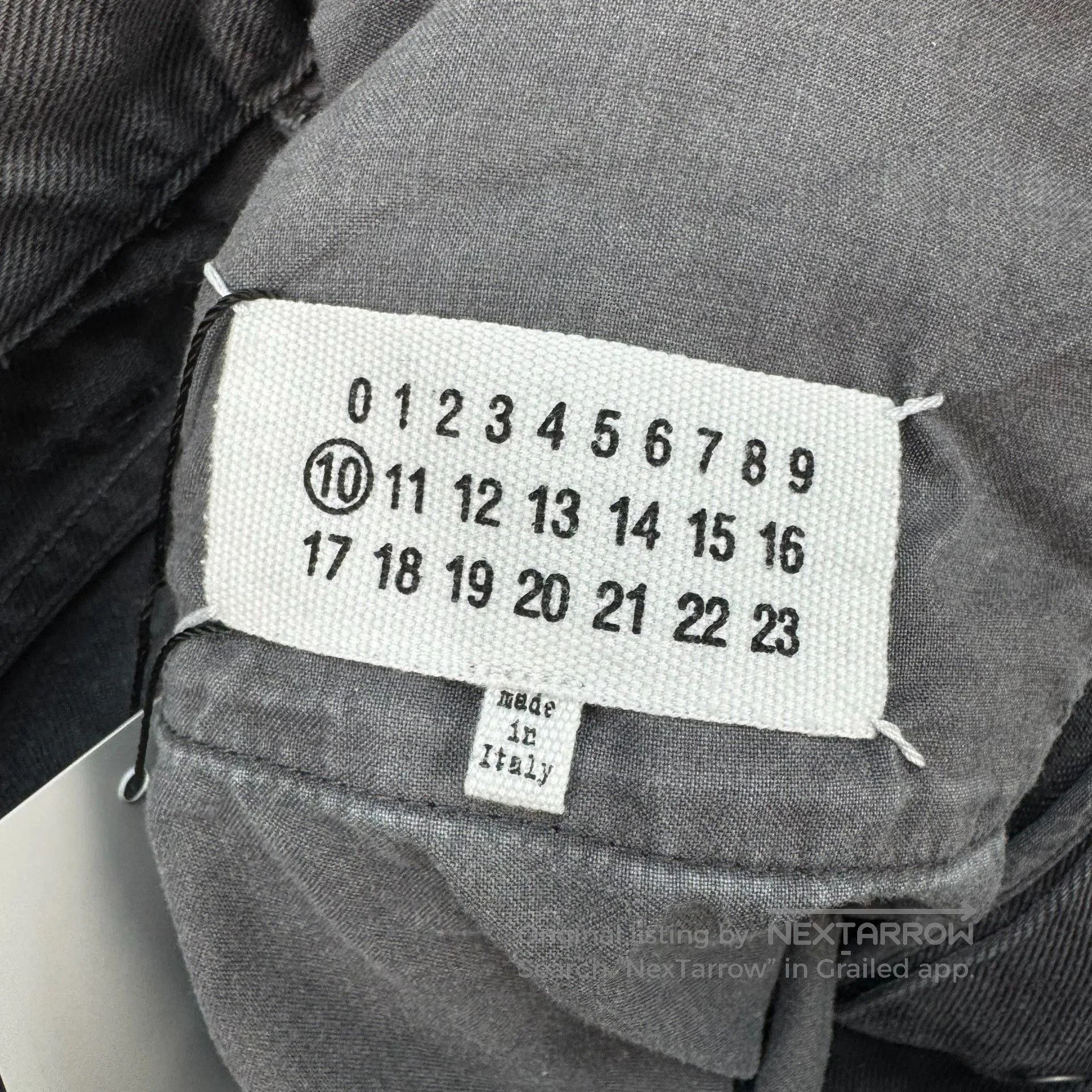 Maison Margiela Maison Margiela Smoky Gray Washed Jeans. Size US 32 / EU 48 - 5 Thumbnail