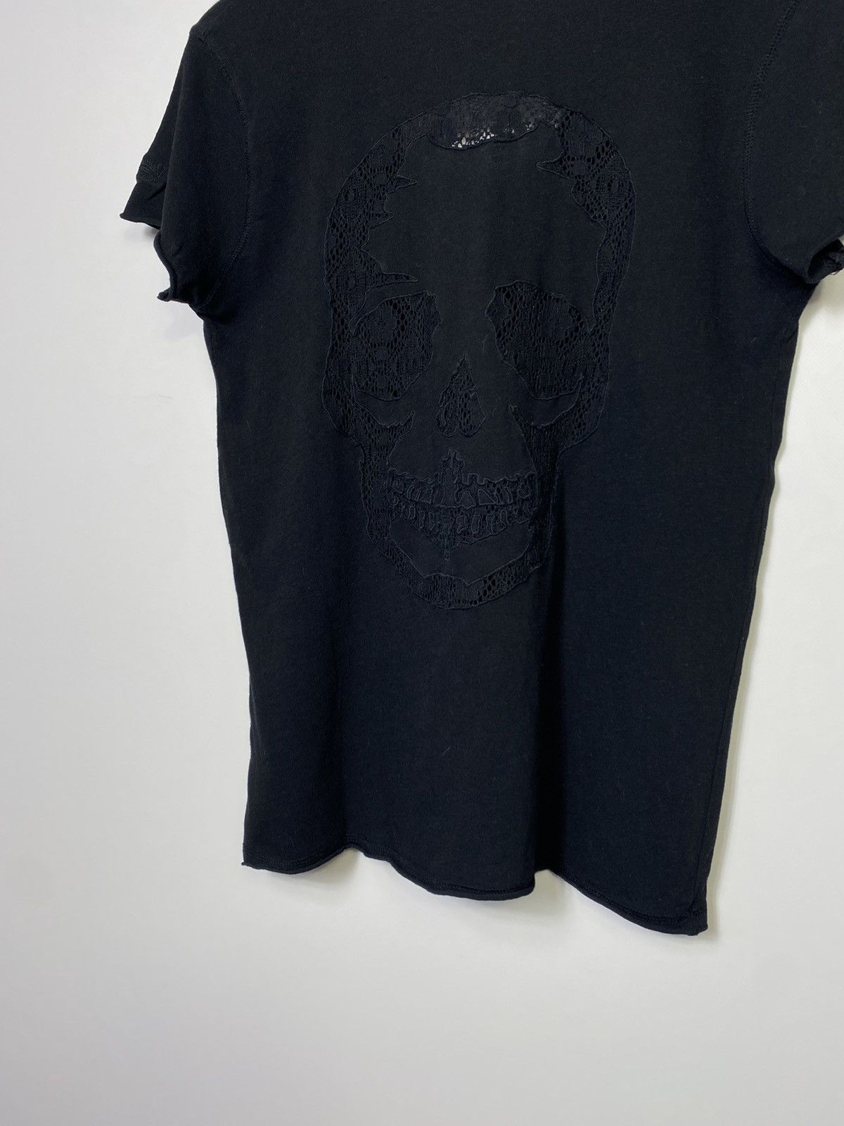 Zadig & Voltaire Zadig Voltaire Skull Logo T-shirt Alexander McQueen Style Size L / US 10 / IT 46 - 7 Thumbnail
