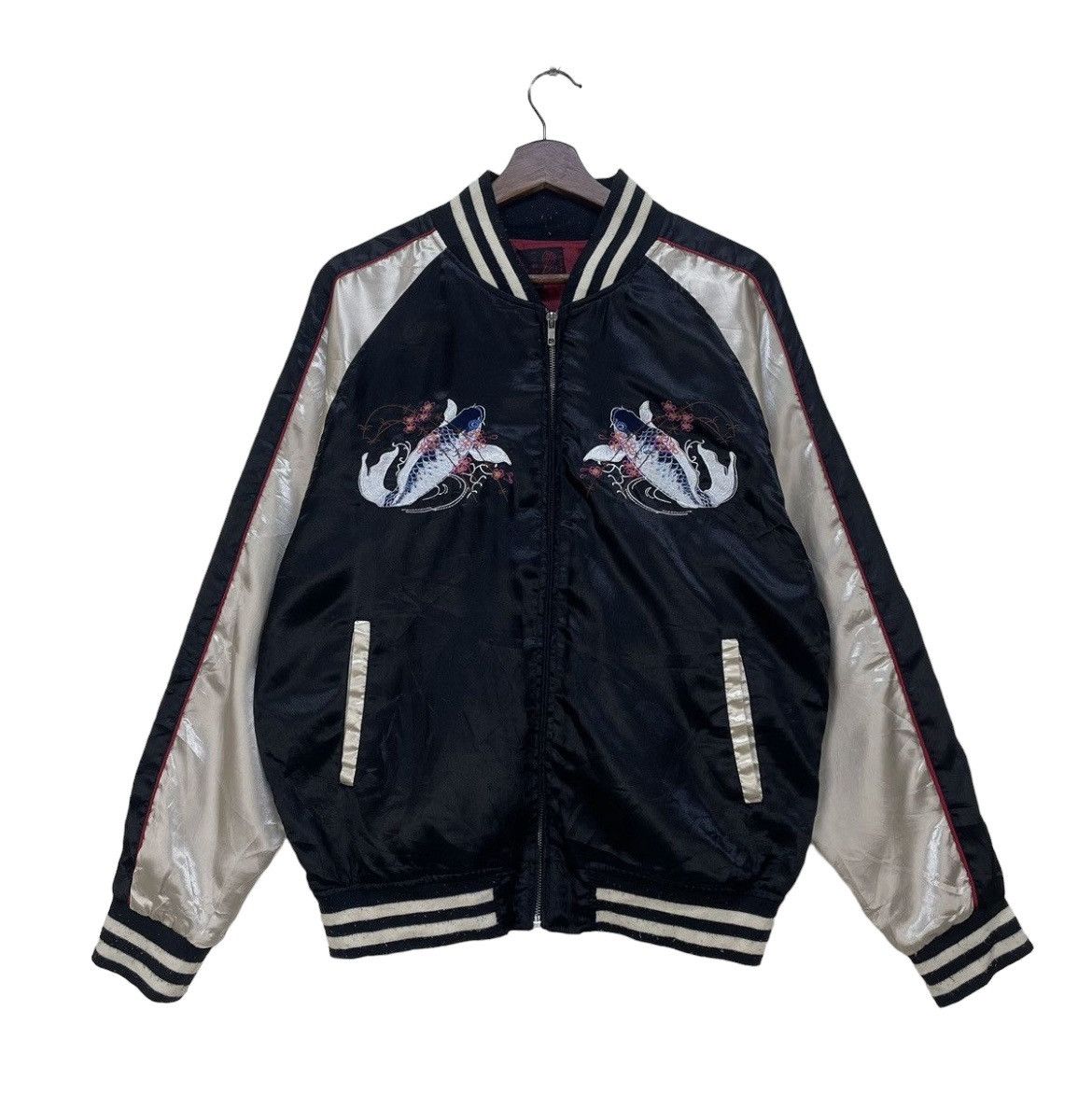 Japanese Brand × Vintage 💥Vintage Sukajan Embroidered Jacket Size US M / EU 48-50 / 2 - 1 Thumbnail
